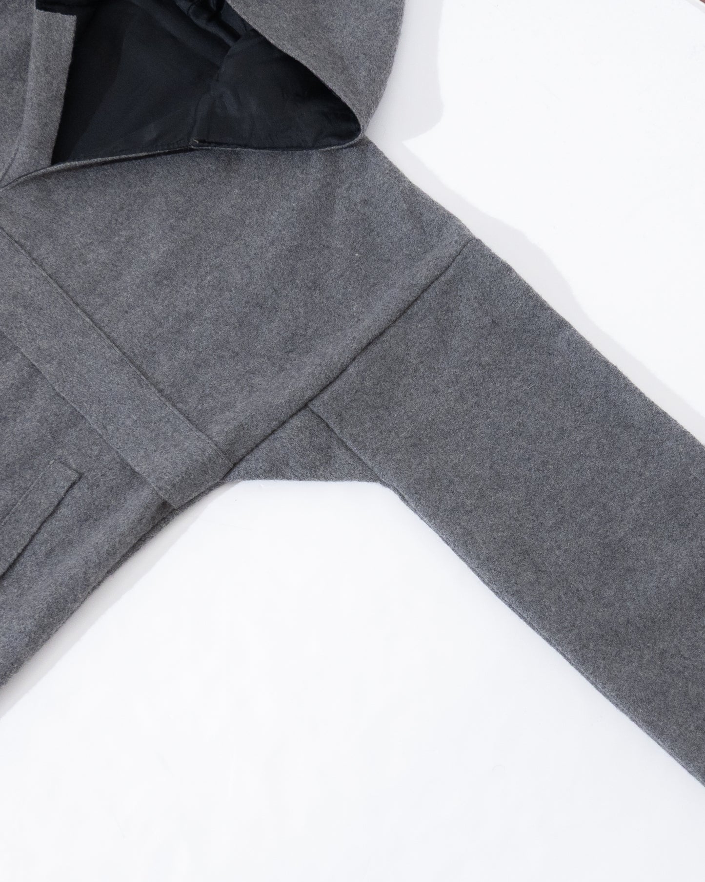 handmade wool hoodie