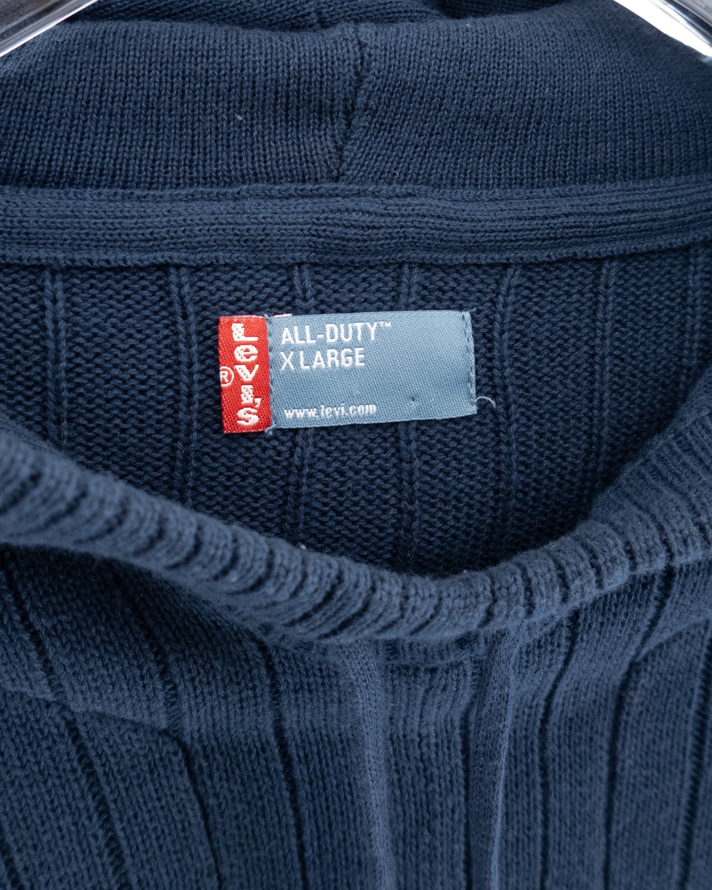 'Levi's ALL DUTY' knit hoodie