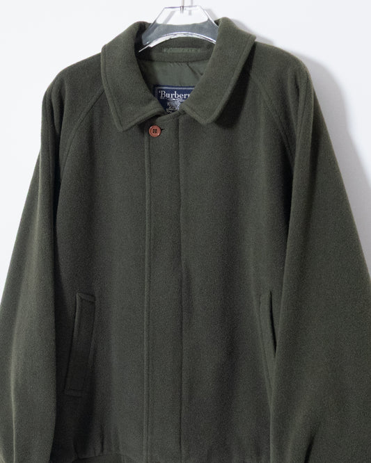 "Burberrys" cashmere mix wool blouson