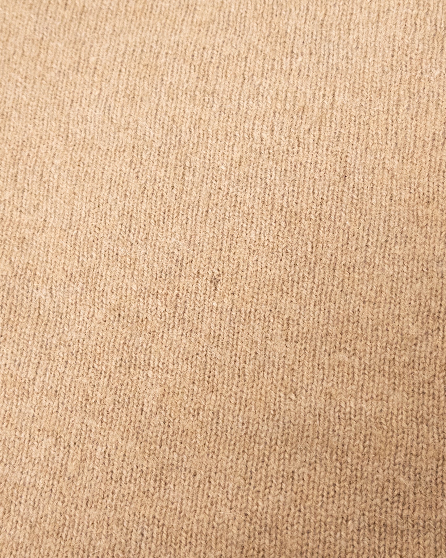 "LANVIN" camel hair knitted cardigan