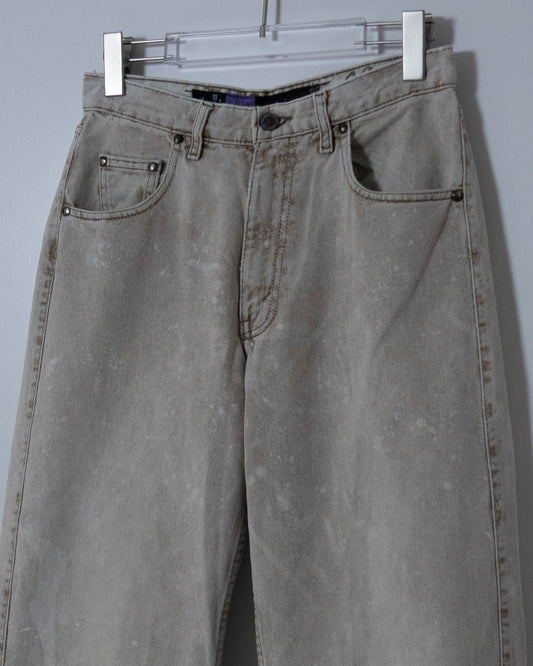"Levi's SILVERTAB" cutoff baggy denim pants