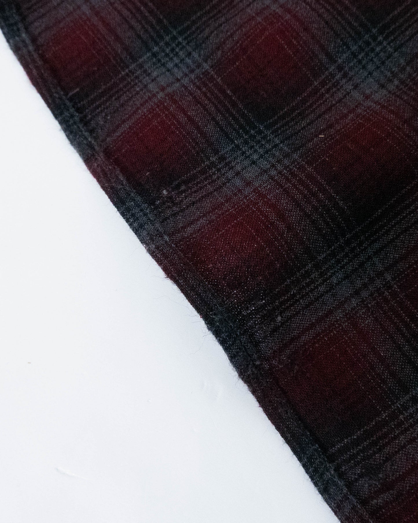 "PENDLETON" shadow plaid wool shirt