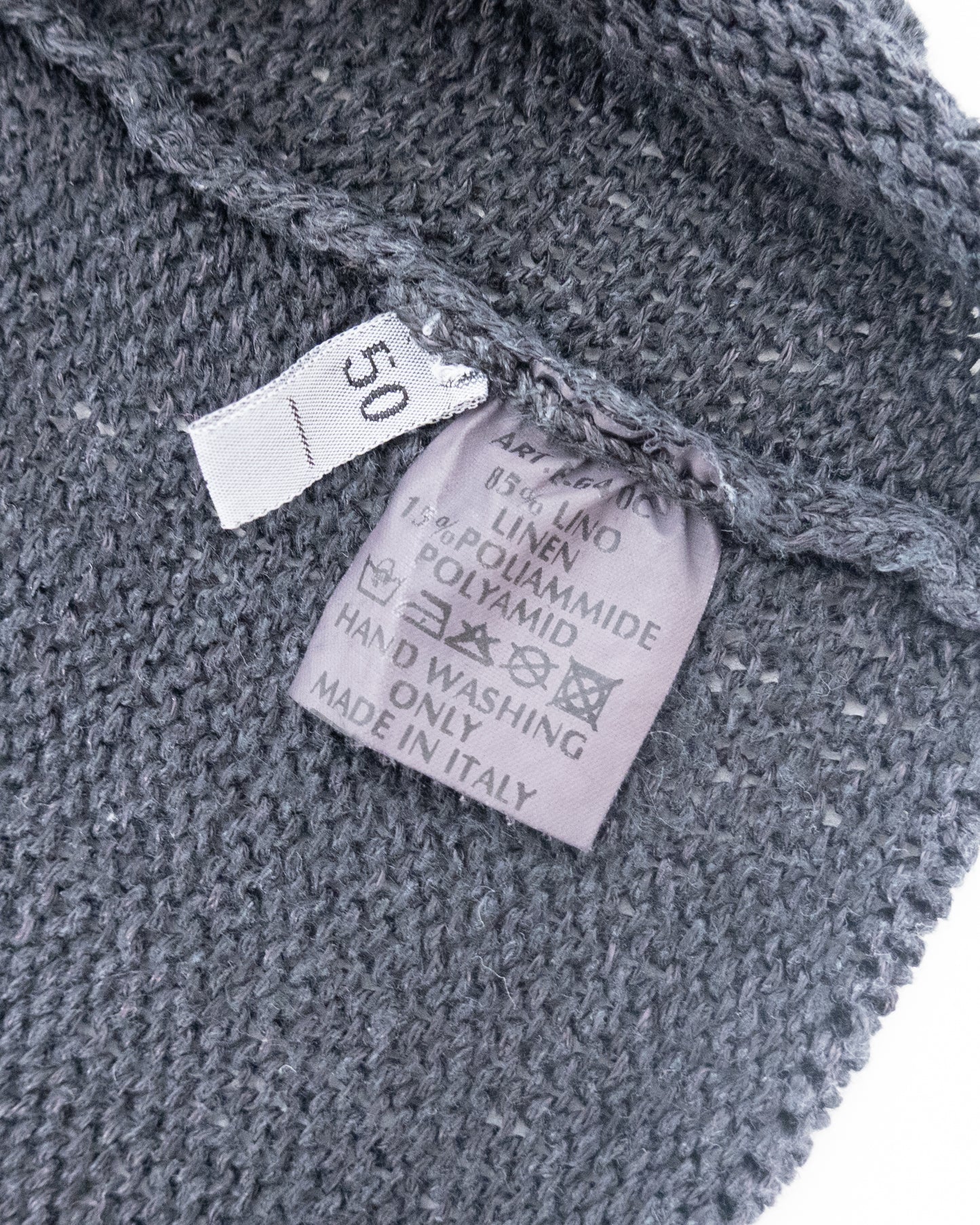 gradation linen knit sweater