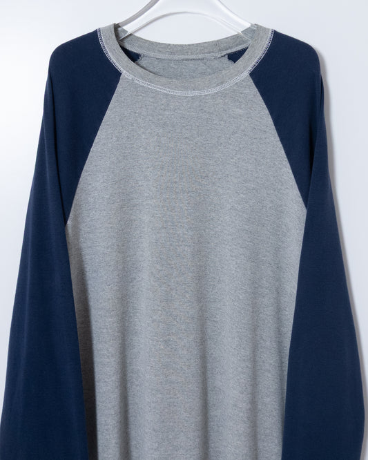 2-tone raglan L/S t-shirt