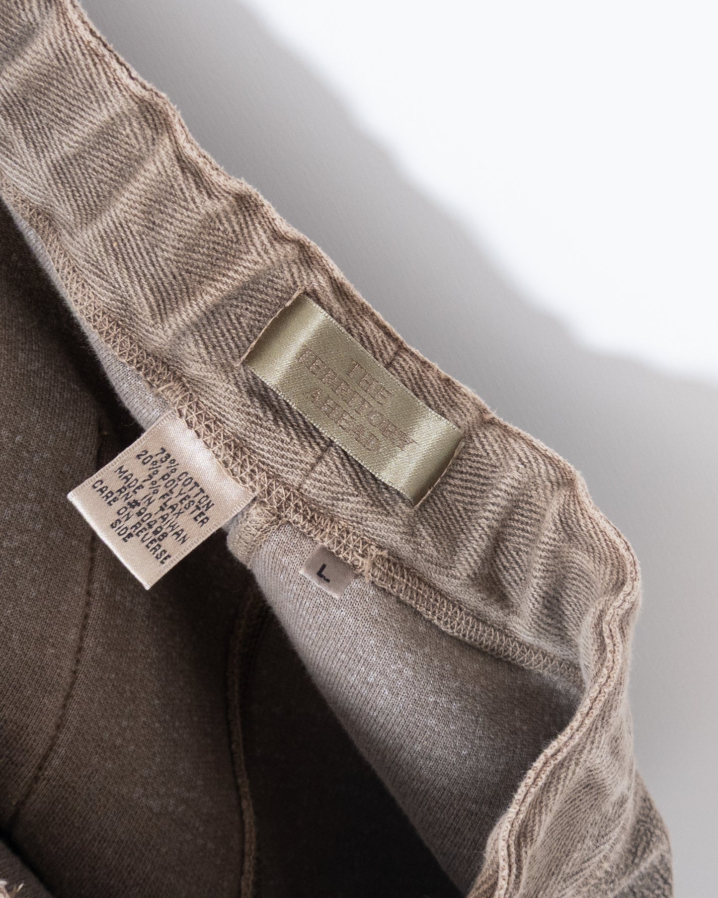 "THE TERRITORY AHEAD" inside out sweatpants