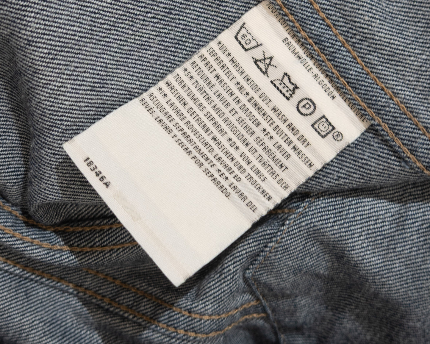 Euro 'Levi's' 70500 denim Jacket