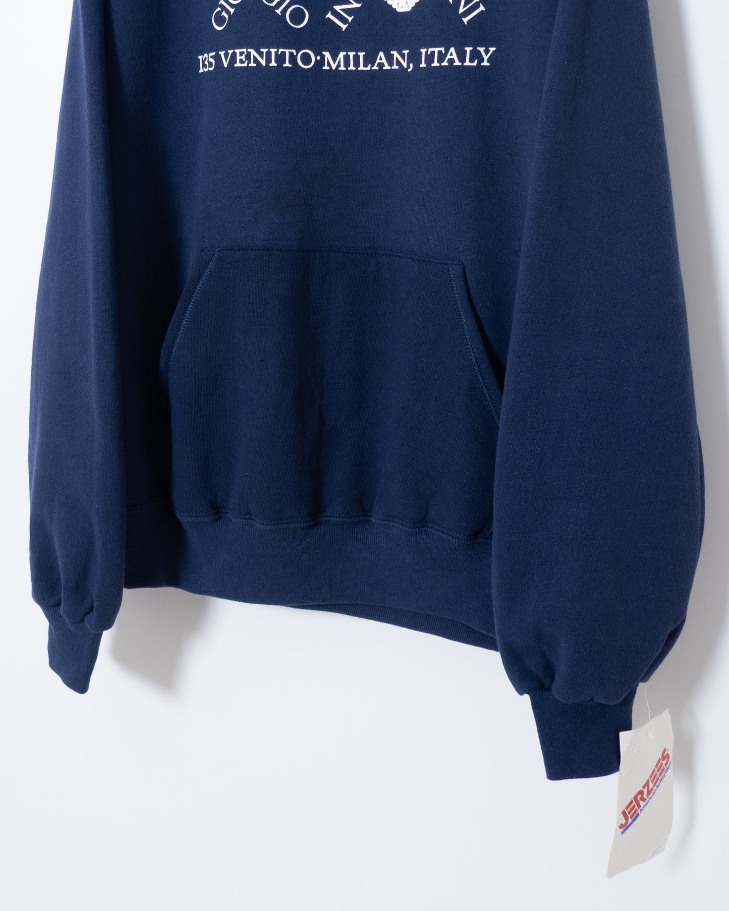 printed sweat hoodie “GIORGIO ARMANI”