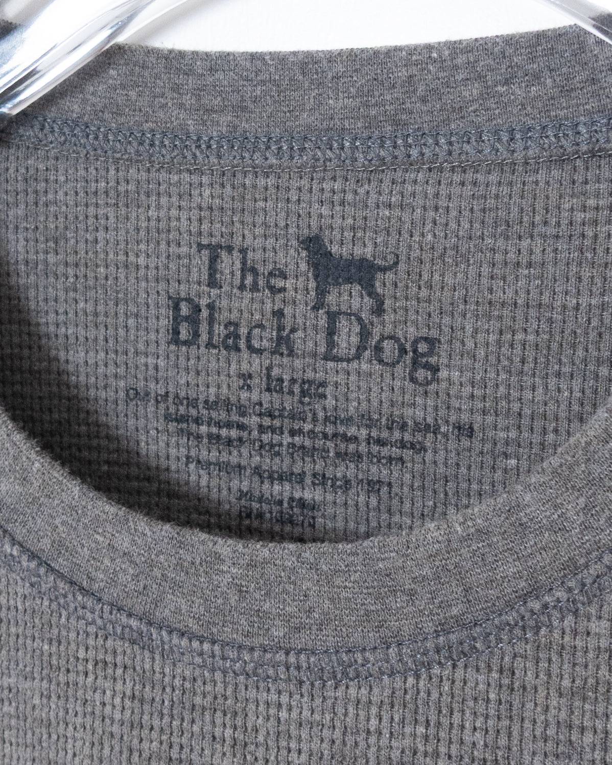dog printed thermal L/S T-shirt