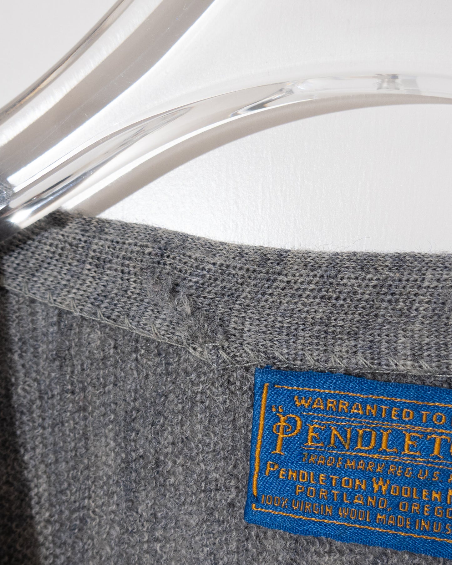 'PENDLETON' wool knit cardigan