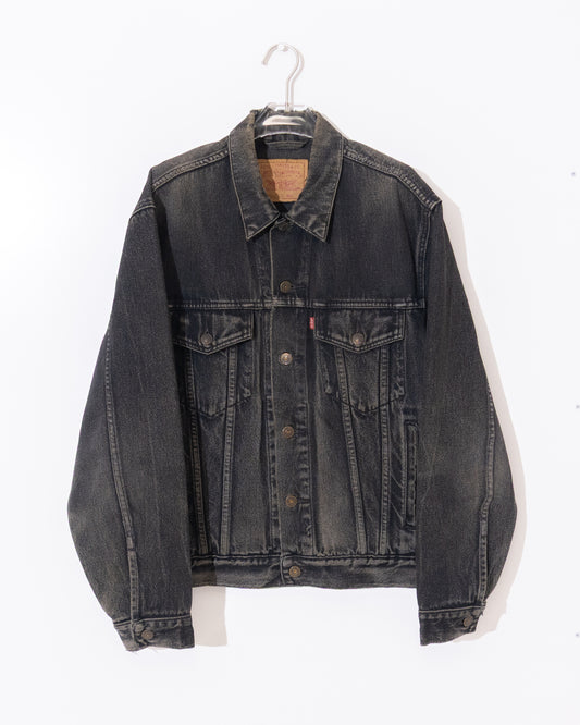 Euro 'Levi's' 70503 black denim jacket