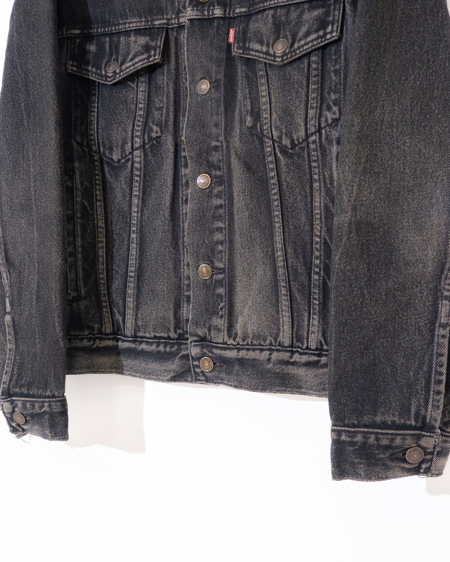 Euro 'Levi's' 70503 black denim jacket