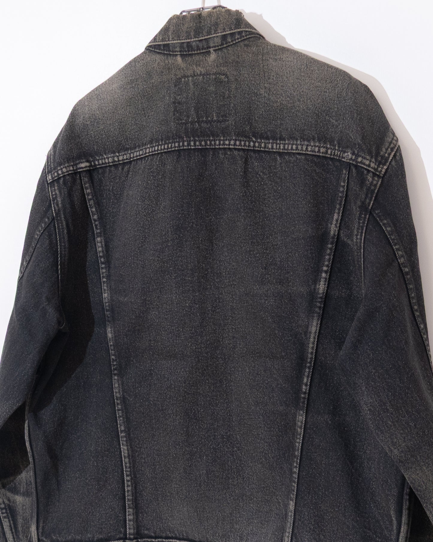 Euro 'Levi's' 70503 black denim jacket