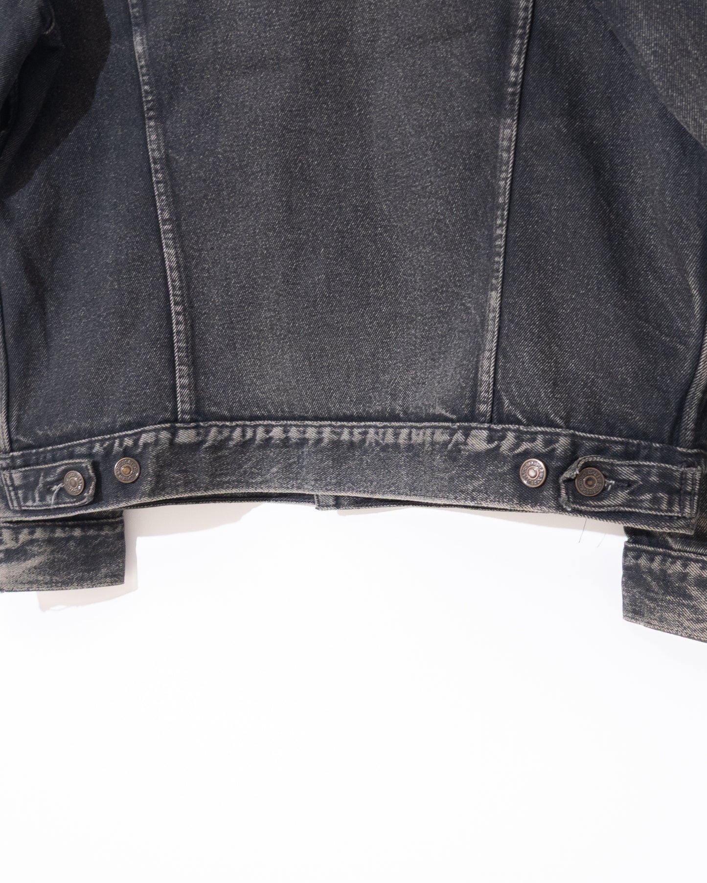 Euro 'Levi's' 70503 black denim jacket
