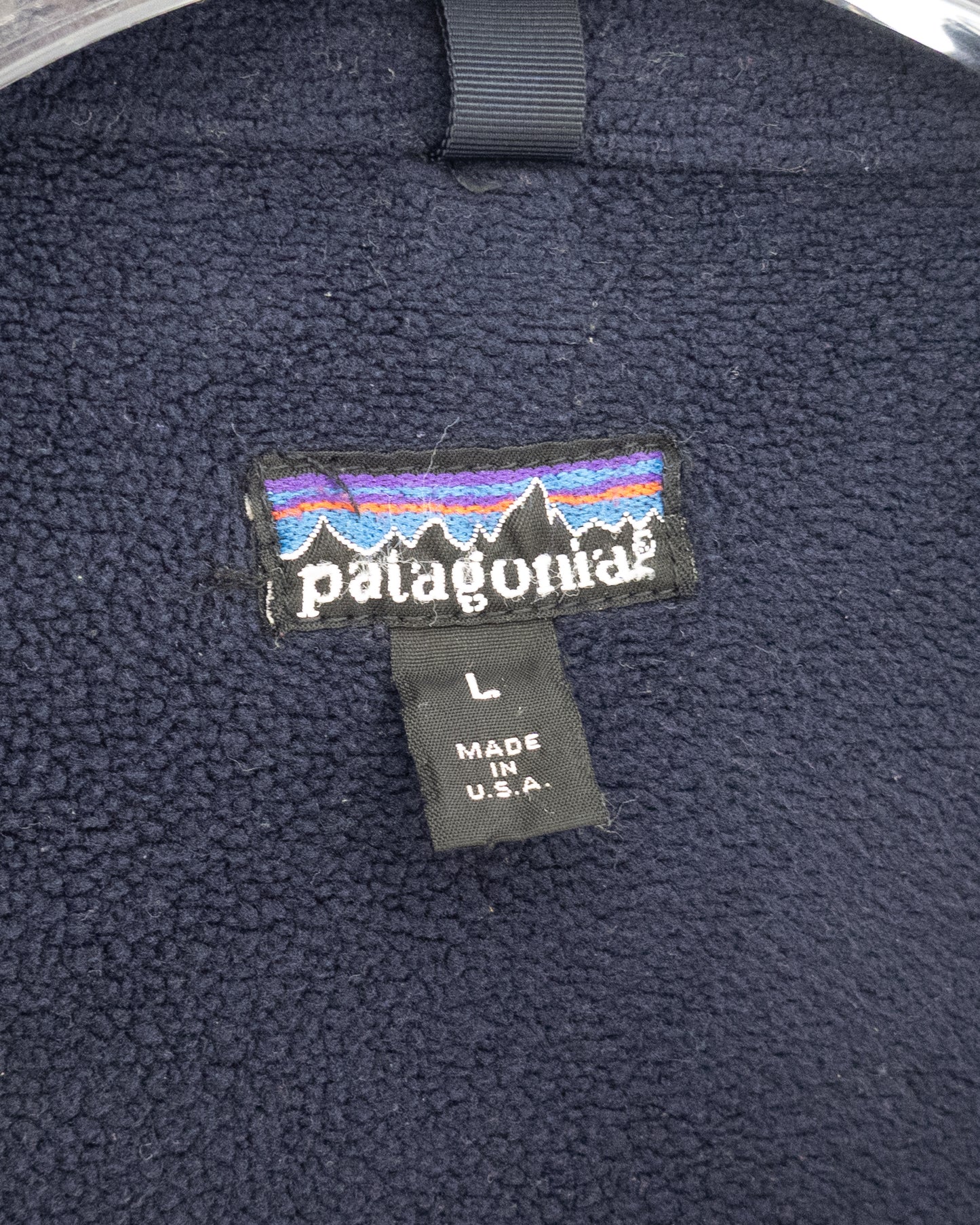 'patagonia' shelled synchilla jacket