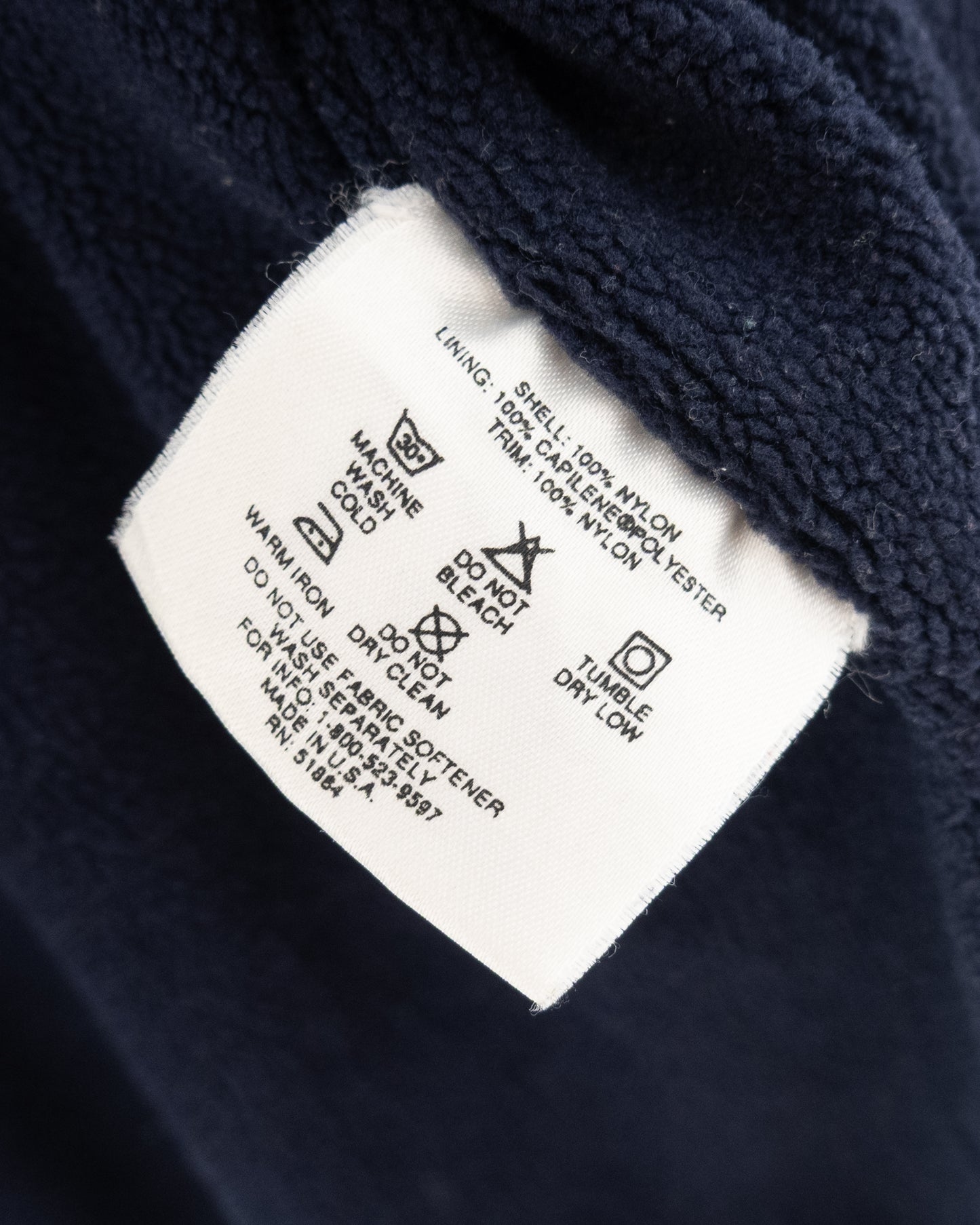 'patagonia' shelled synchilla jacket