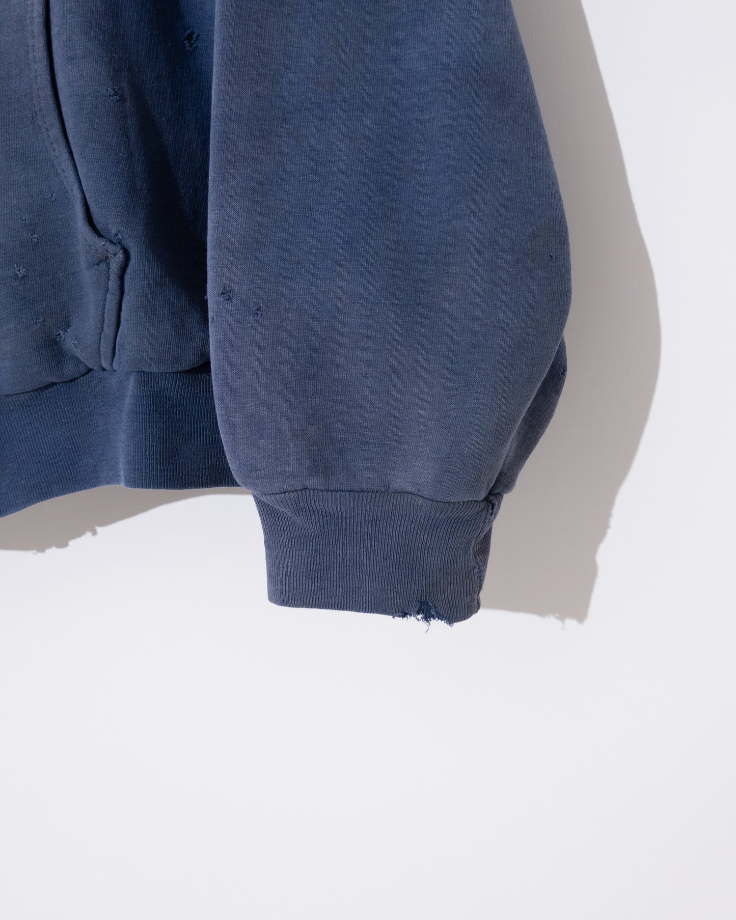 Old thermal liner zip hoodie