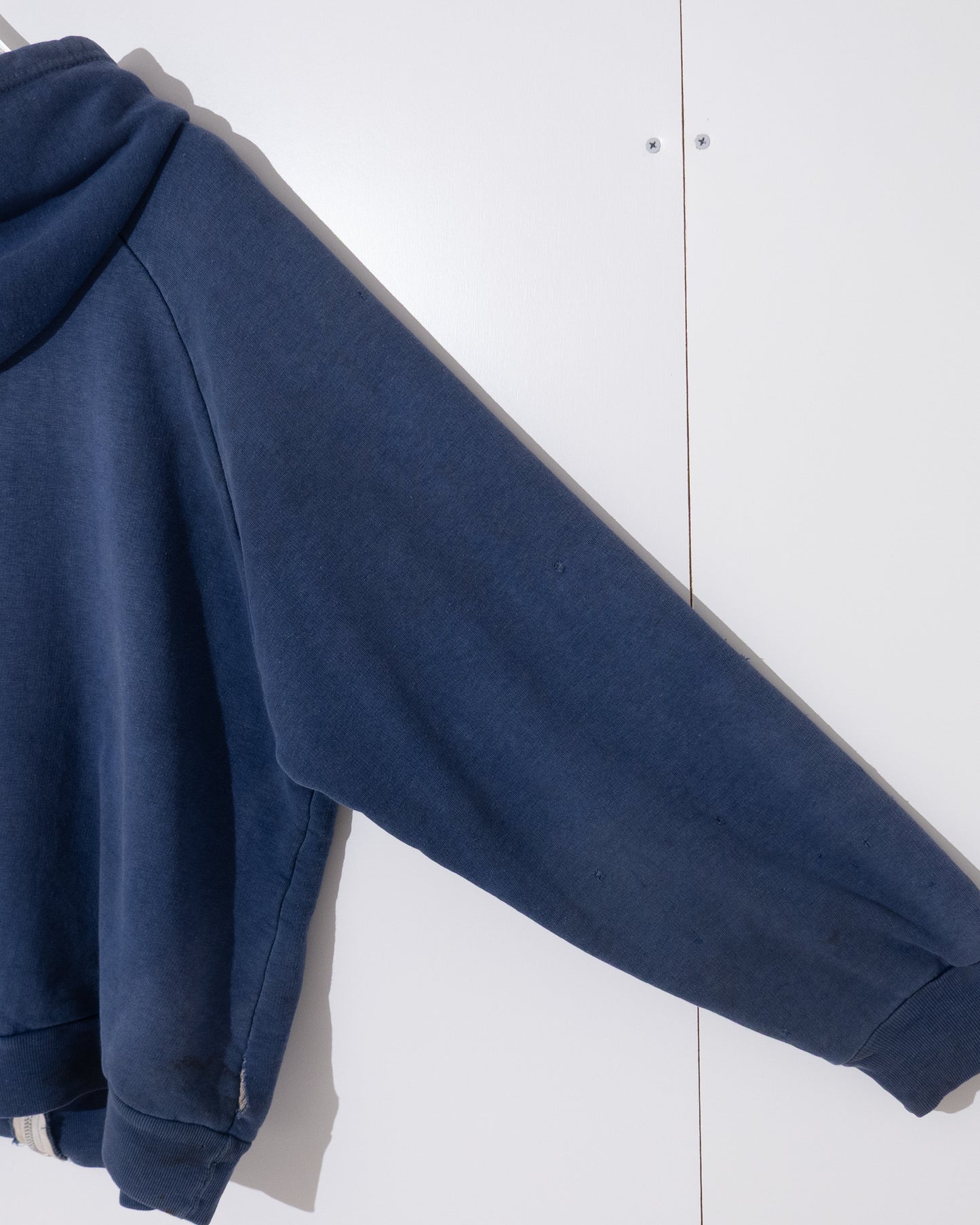 Old thermal liner zip hoodie