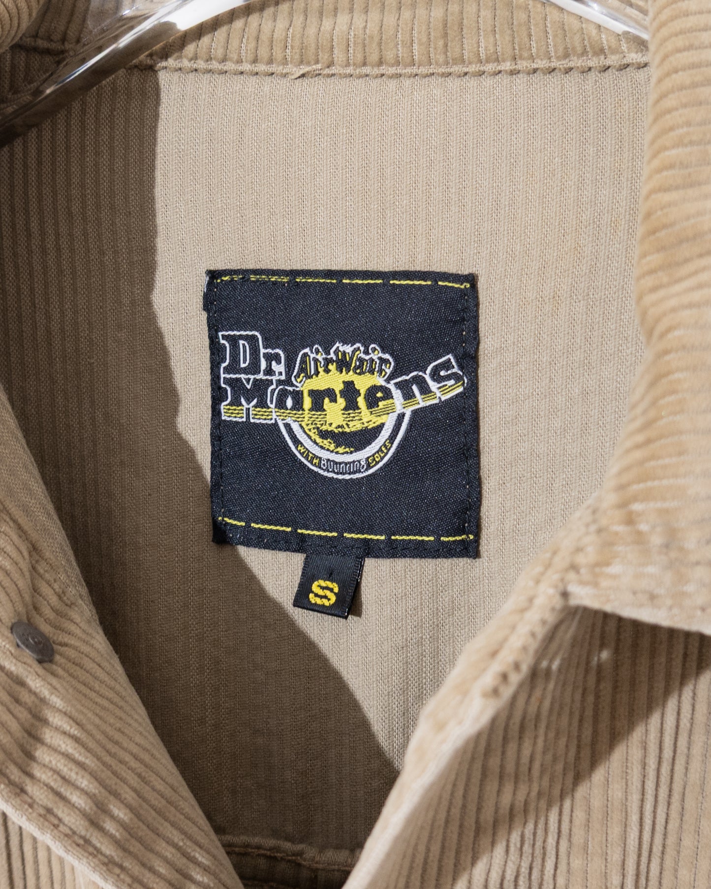 'Dr. Martens' corduroy trucker jacket