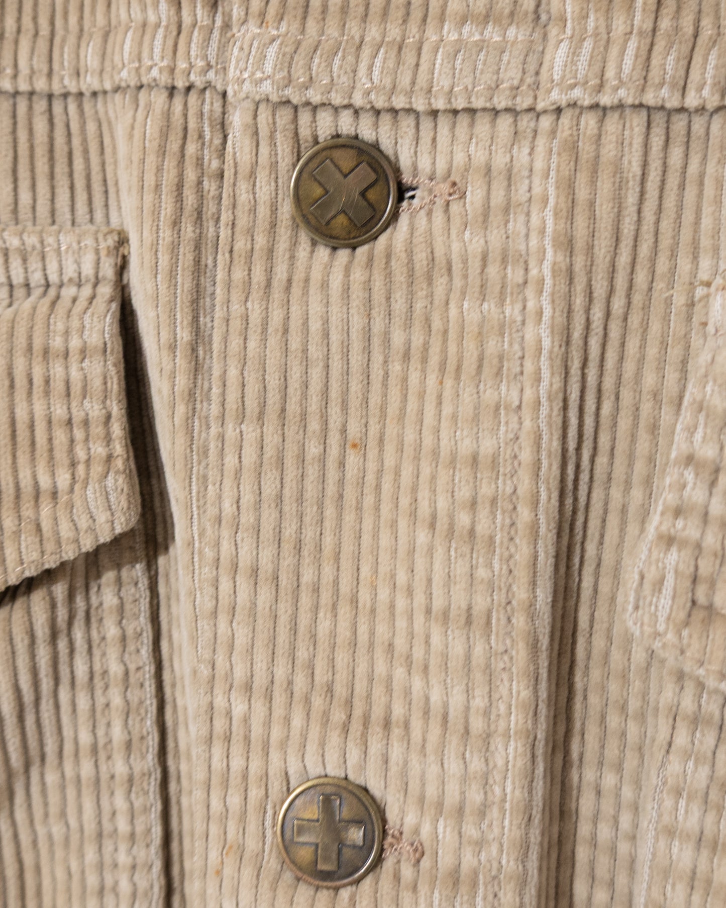 'Dr. Martens' corduroy trucker jacket