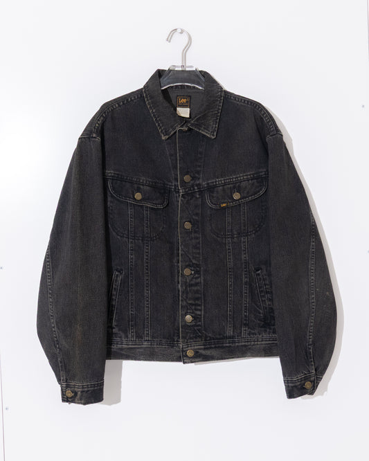 'Lee' black denim jacket