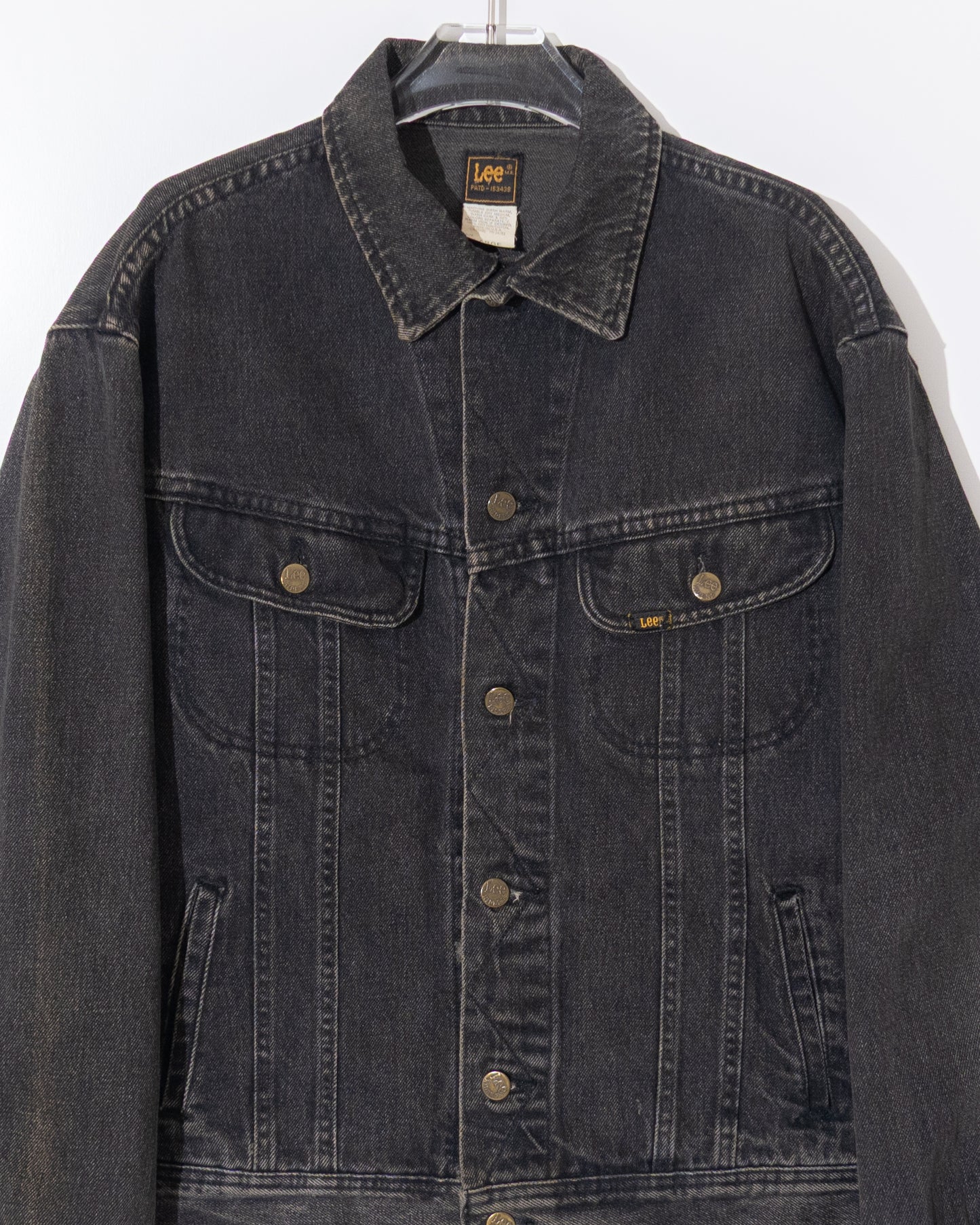 'Lee' black denim jacket