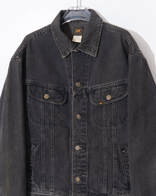 'Lee' black denim jacket