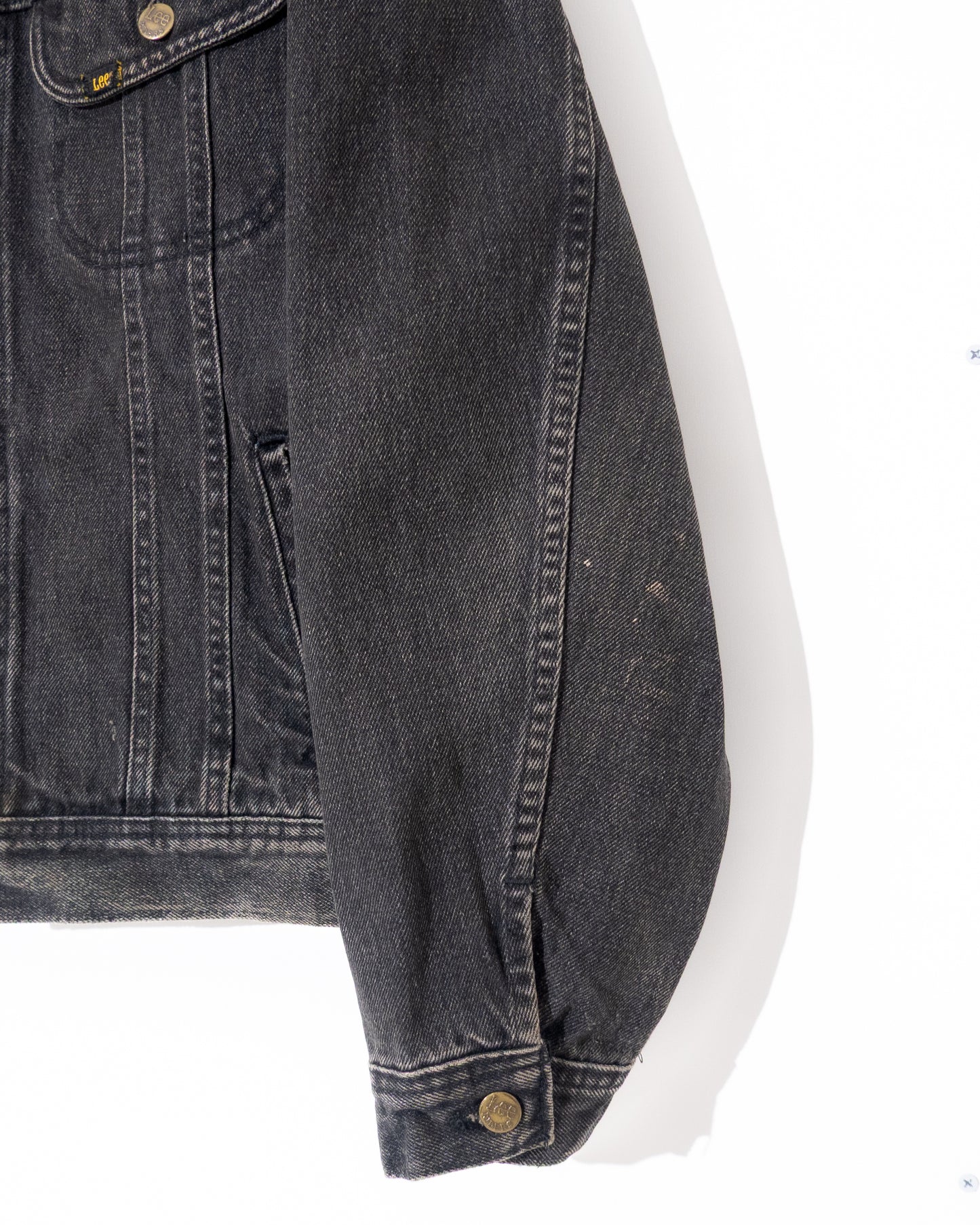 'Lee' black denim jacket