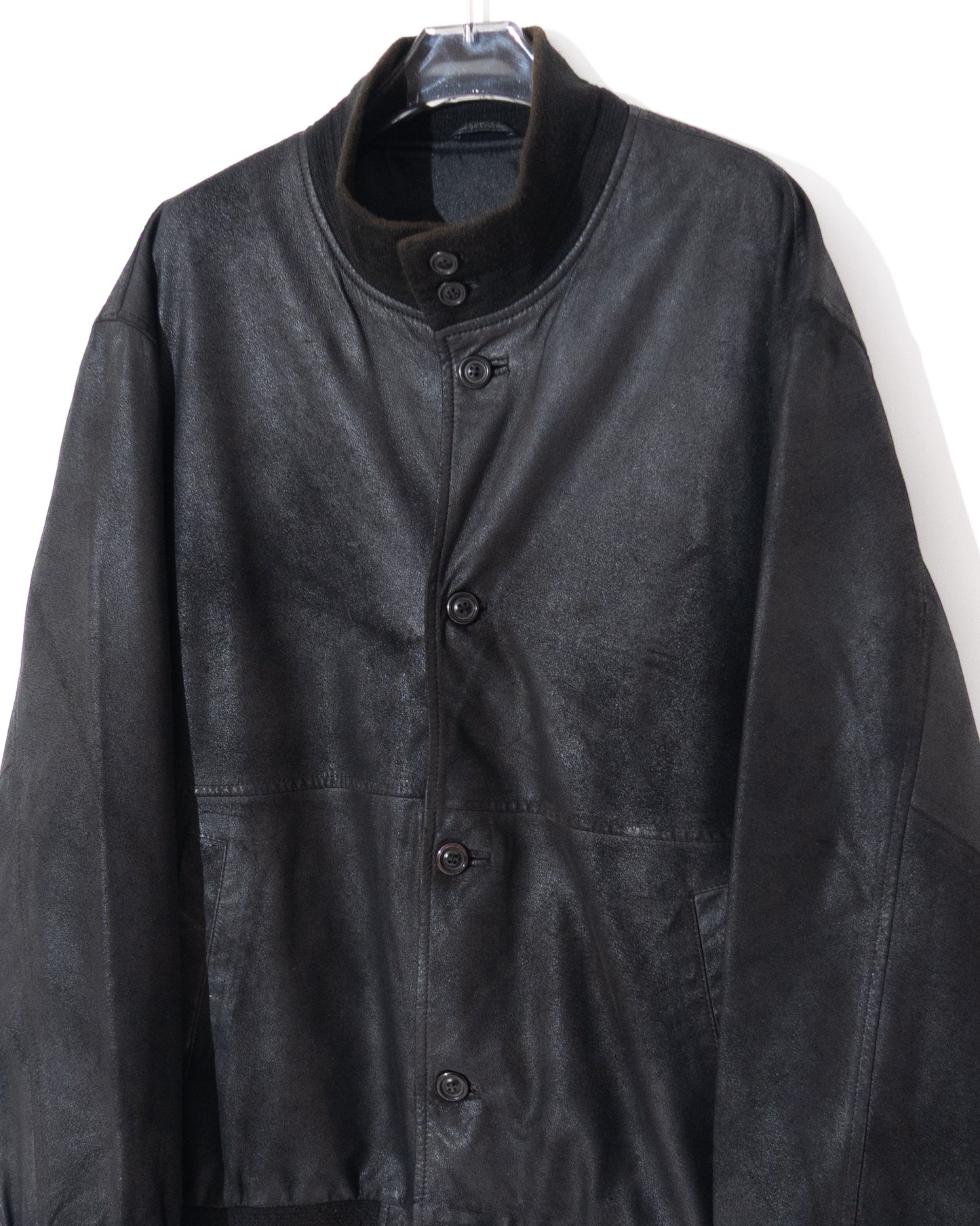 Leather valstar jacket