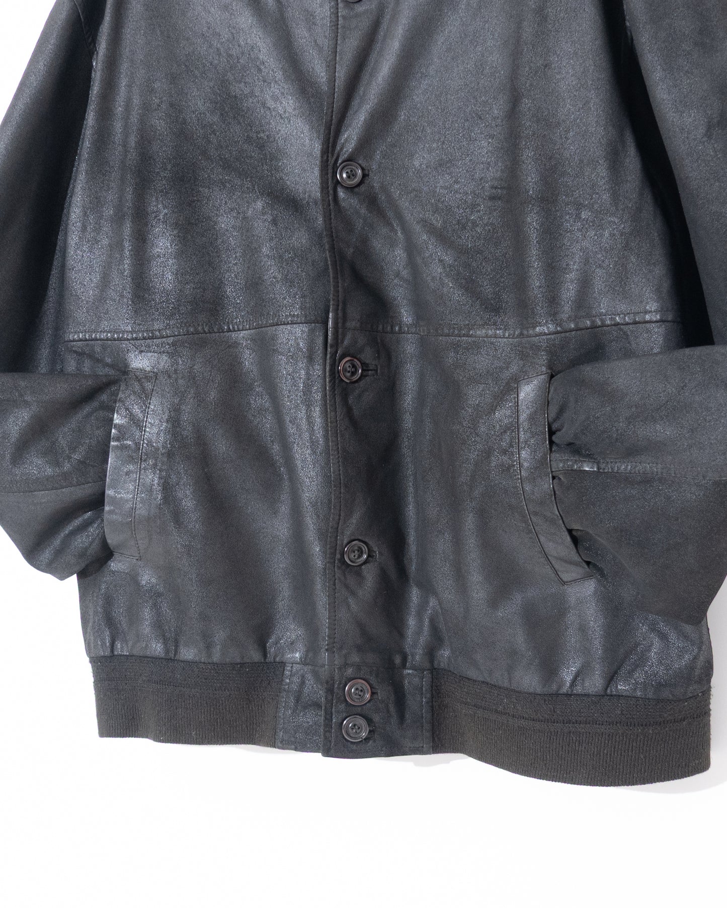 Leather valstar jacket