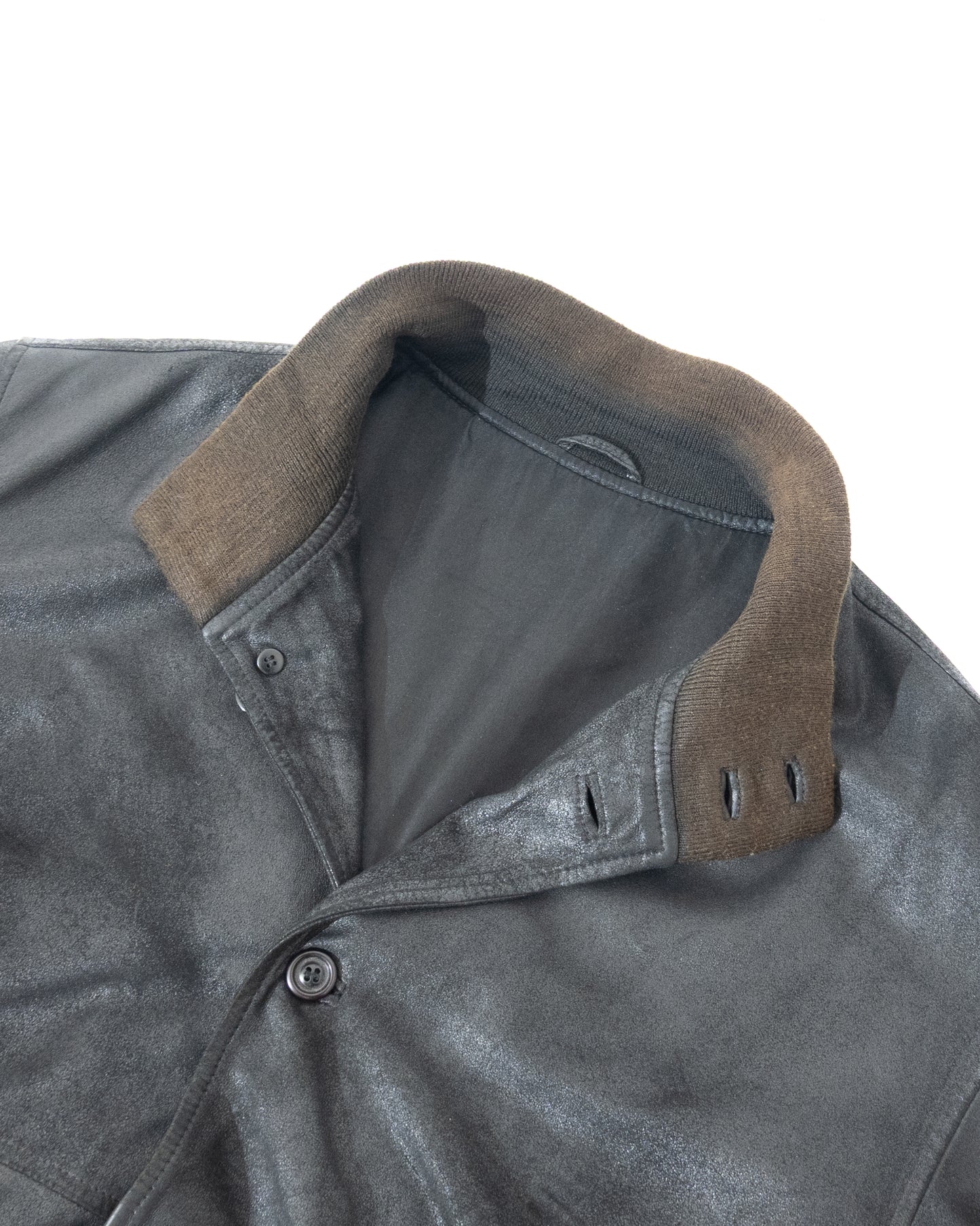 Leather valstar jacket