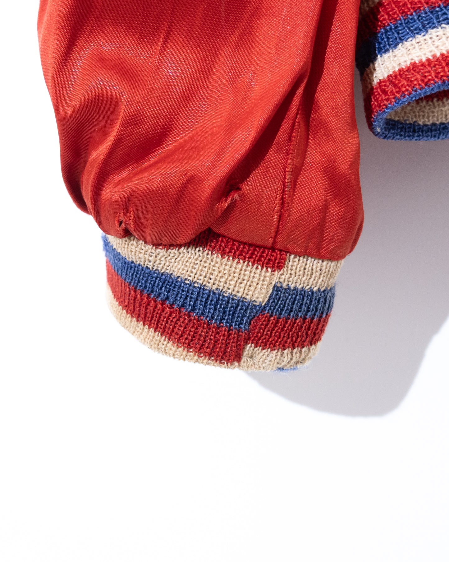 Satin varsity jacket