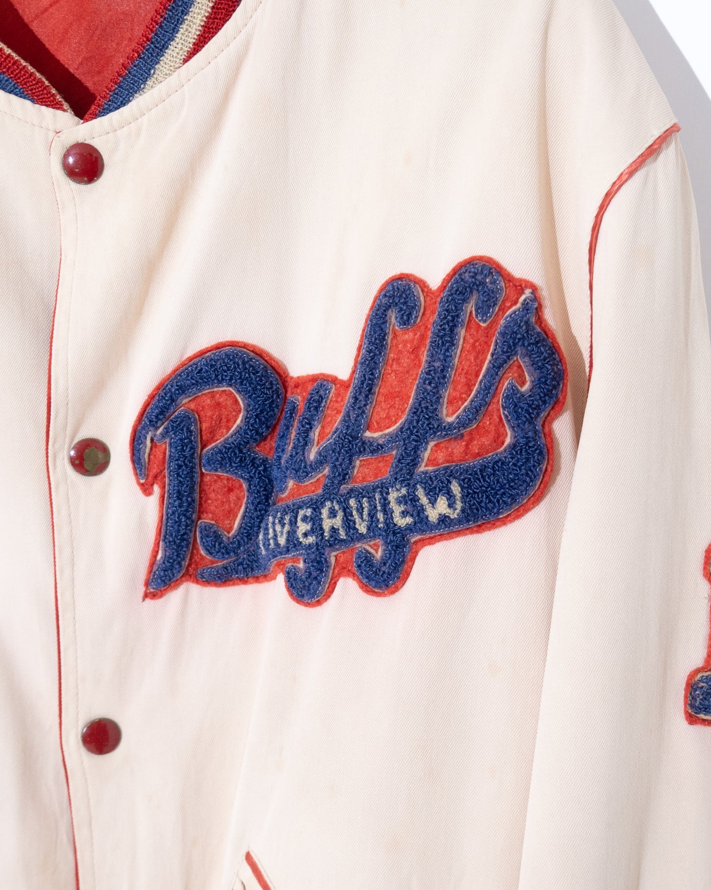 Satin varsity jacket