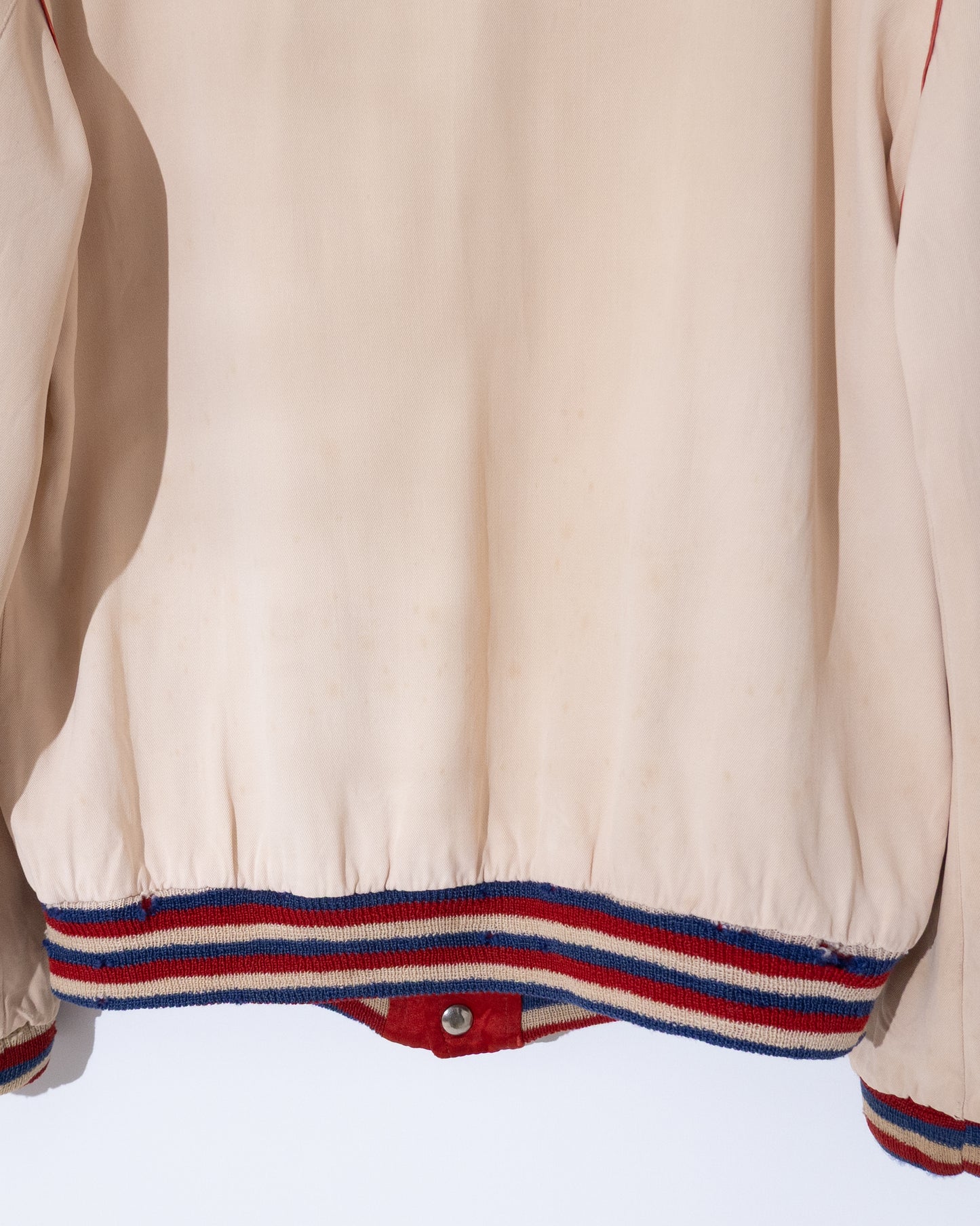 Satin varsity jacket