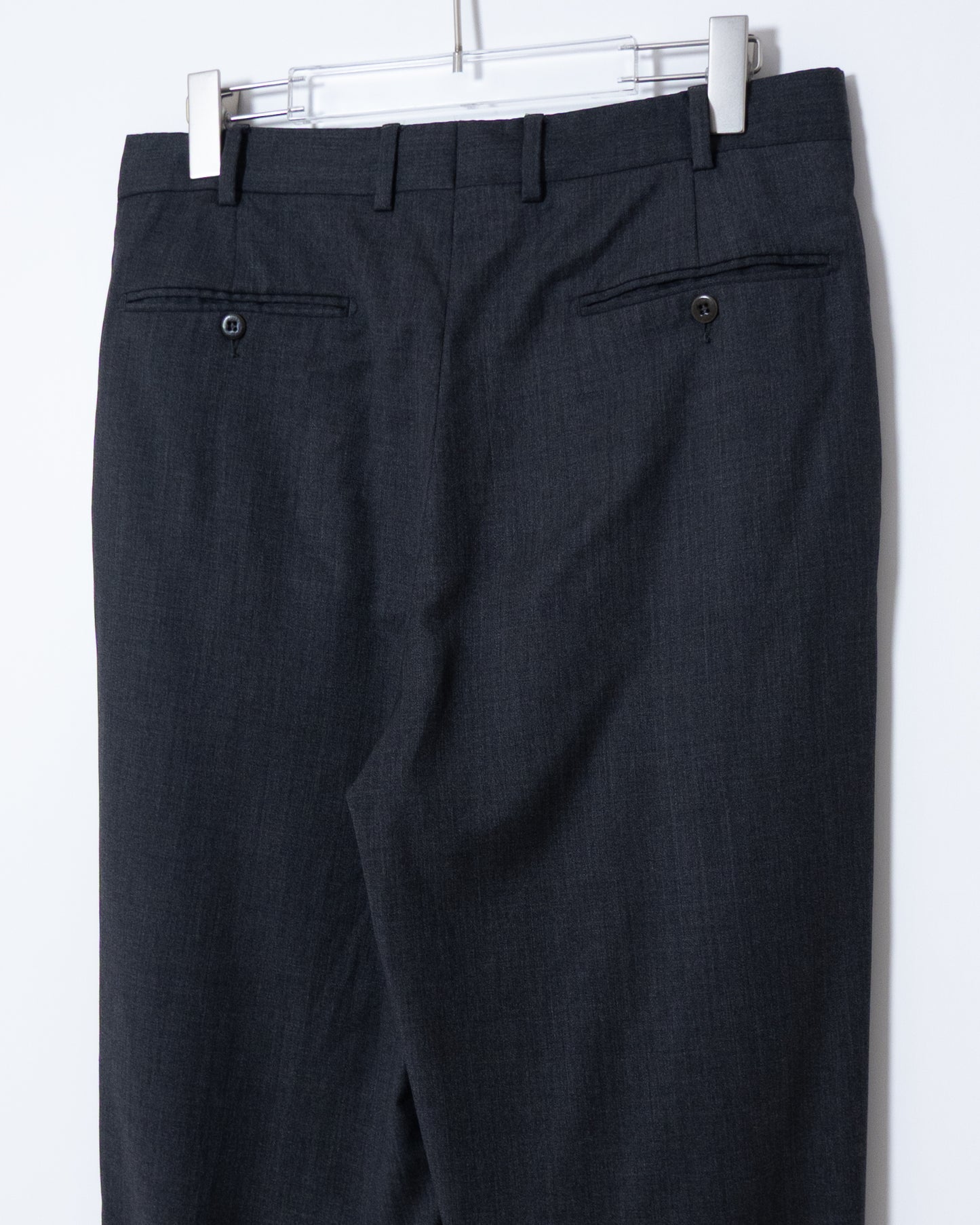 "Ermenegildo Zegna" for BERGDORF GOODMAN wide tuck slacks