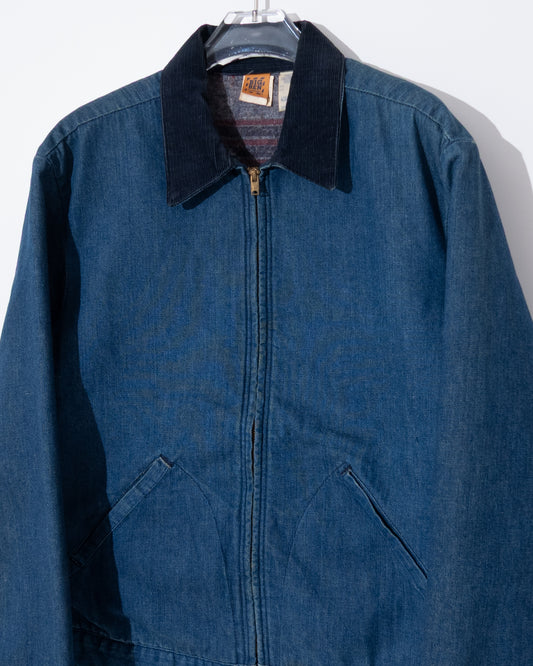 "BIG BEN by Wrangler" blanket lined zip denim jacket
