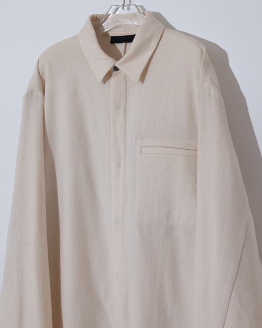"NICOLE FARHI JEANS" wool shirt