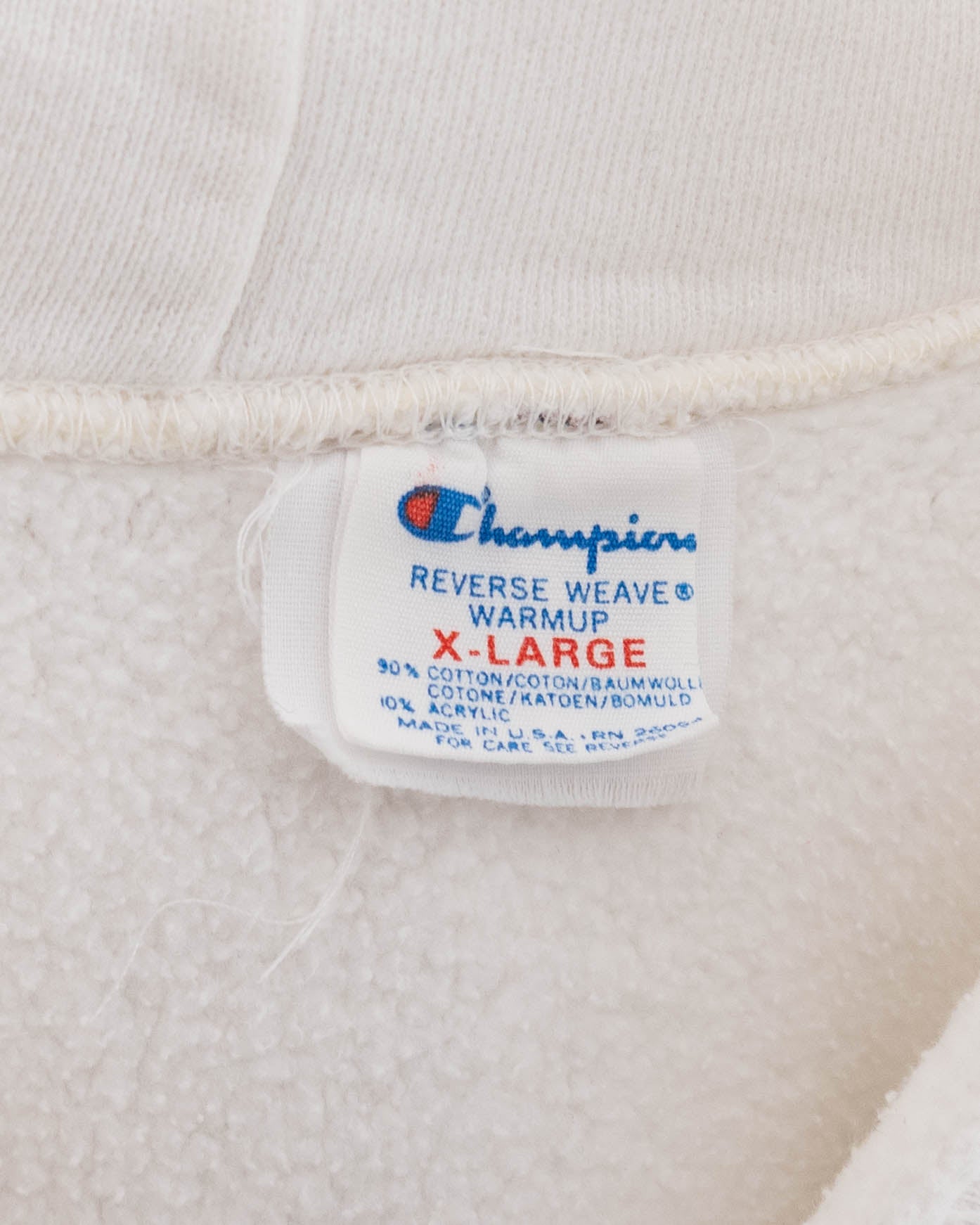 "Champion" REVERSE WEAVE college hoodie