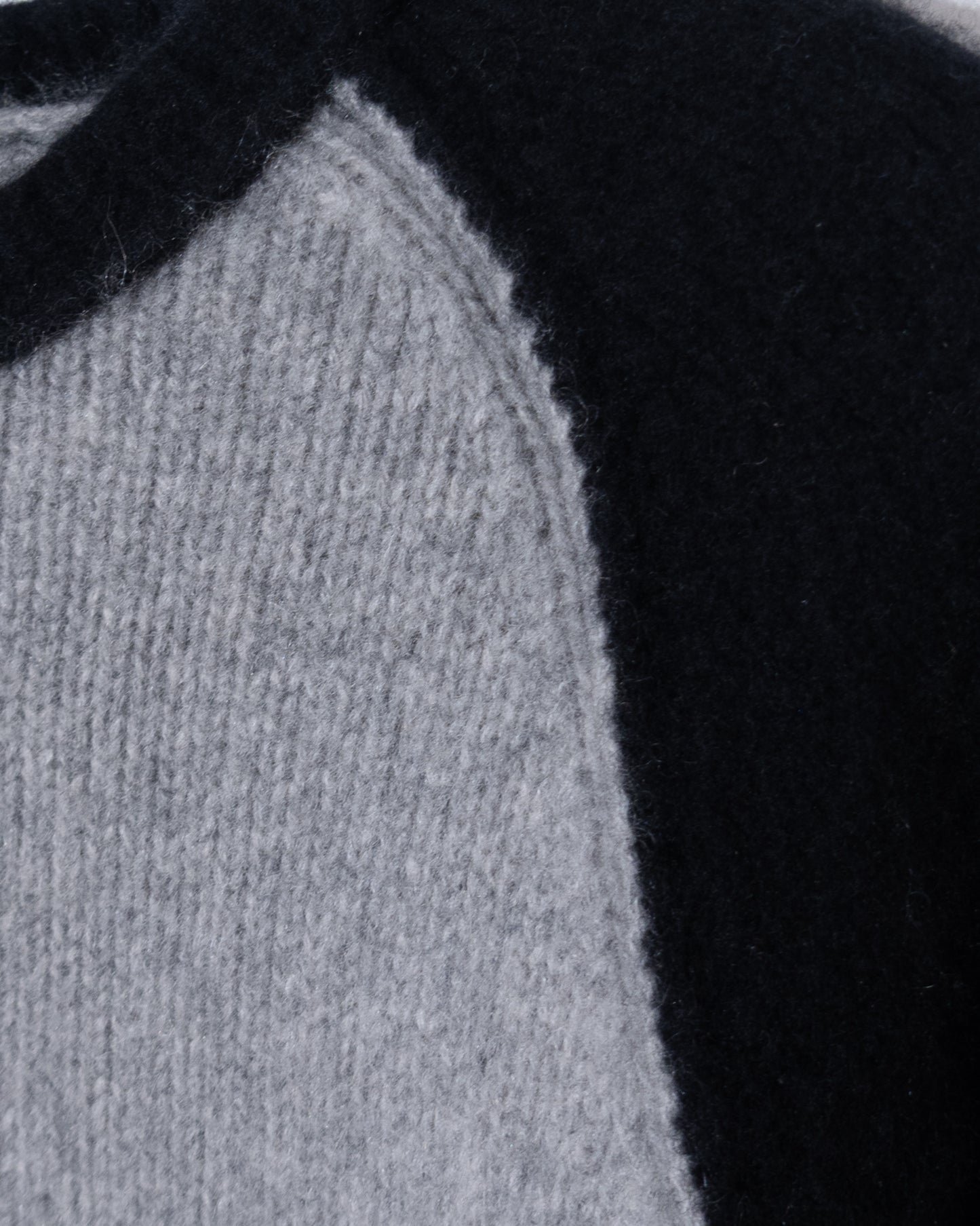'JAMES PERSE' 2-tone cashmere knit