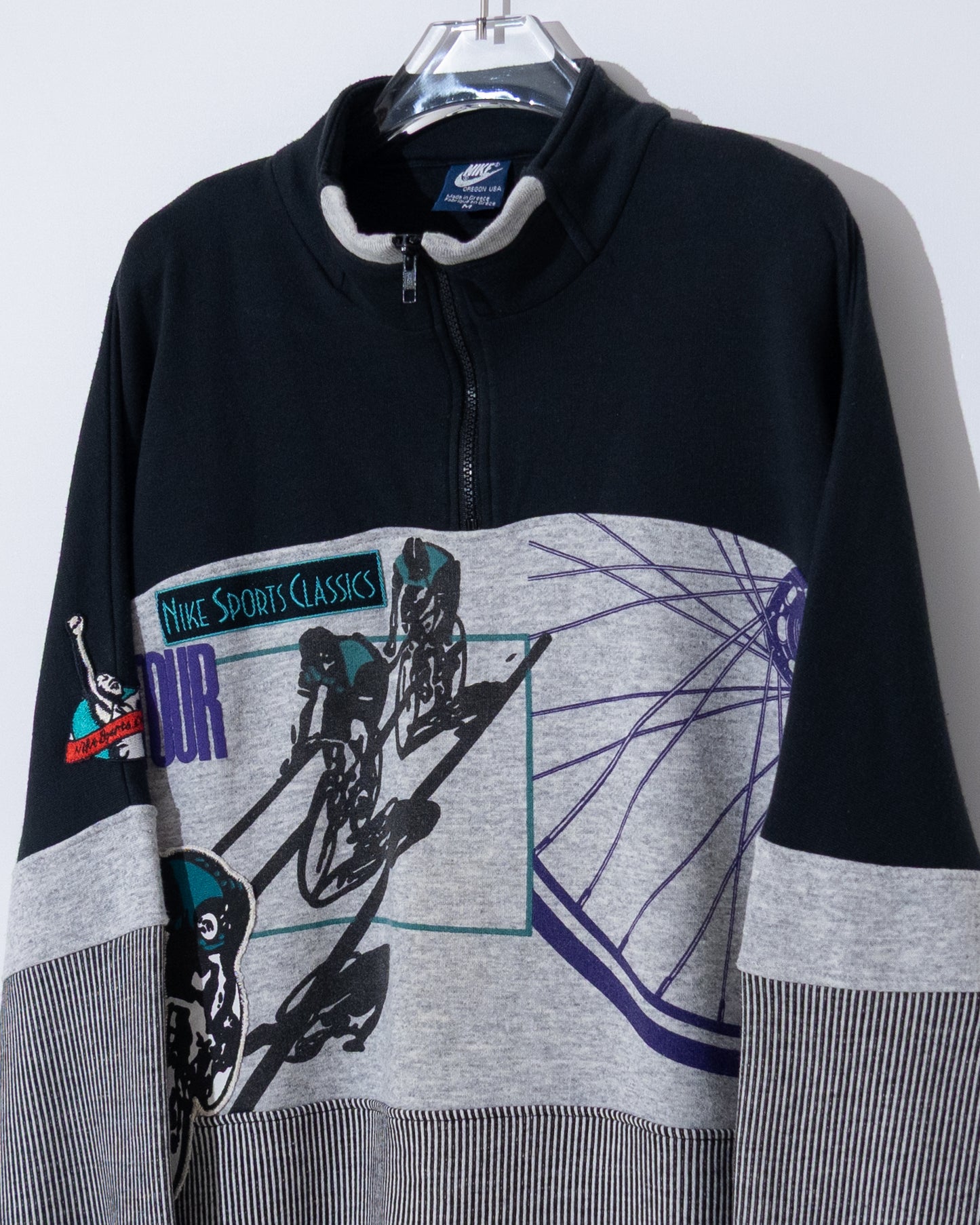 'NIKE' half-zip sweatshirt