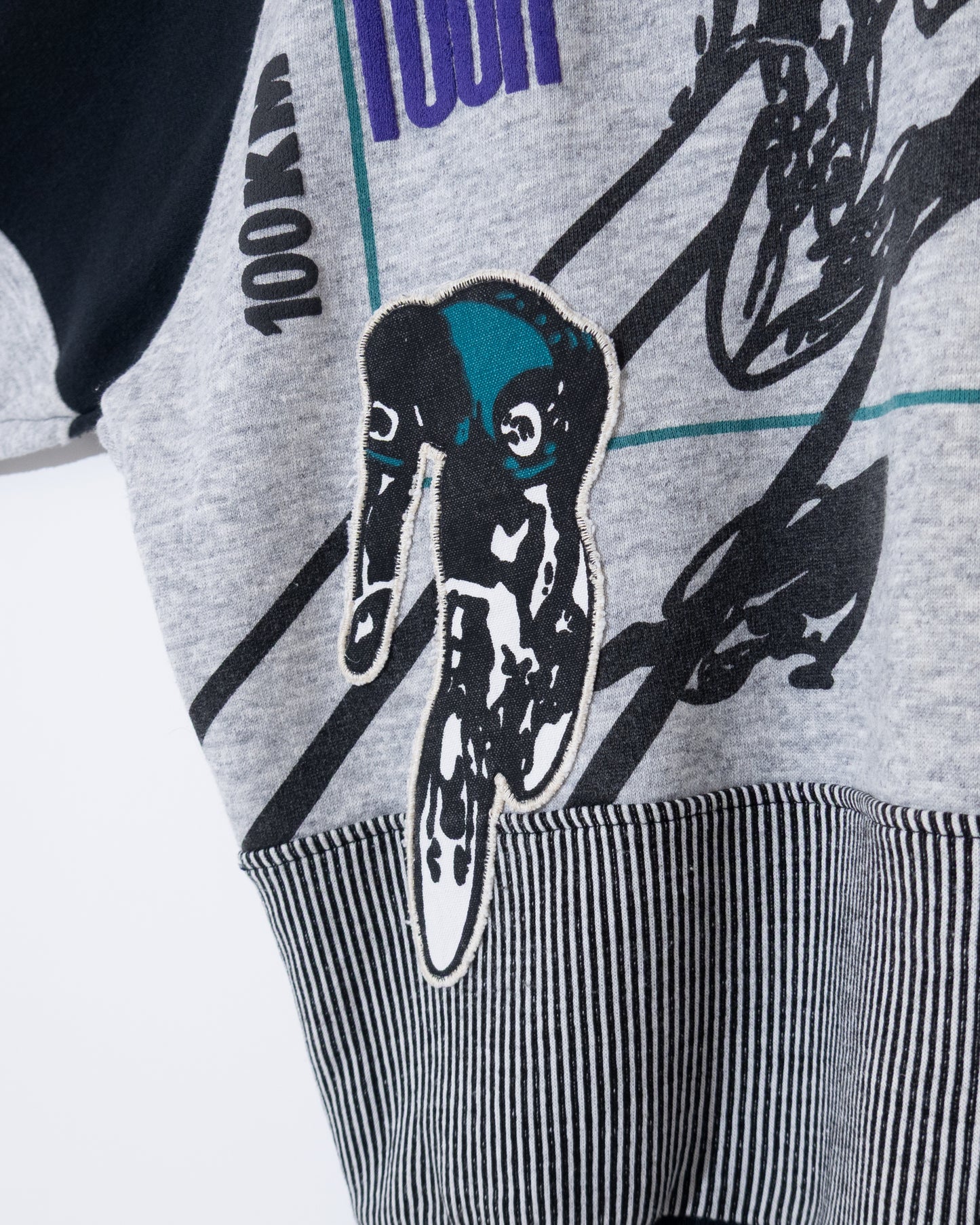 'NIKE' half-zip sweatshirt