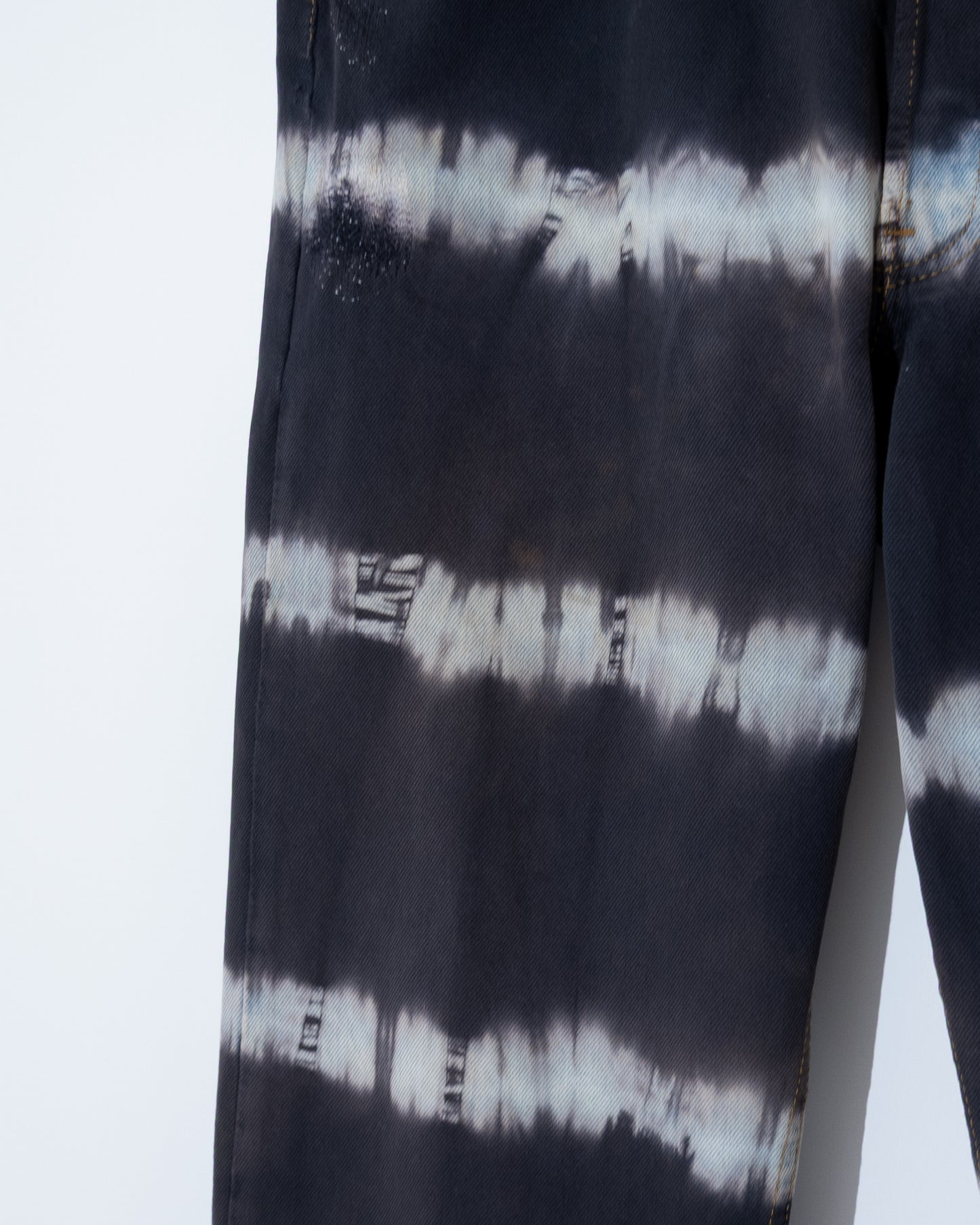 'Levi's' 501 tie dye denim pants