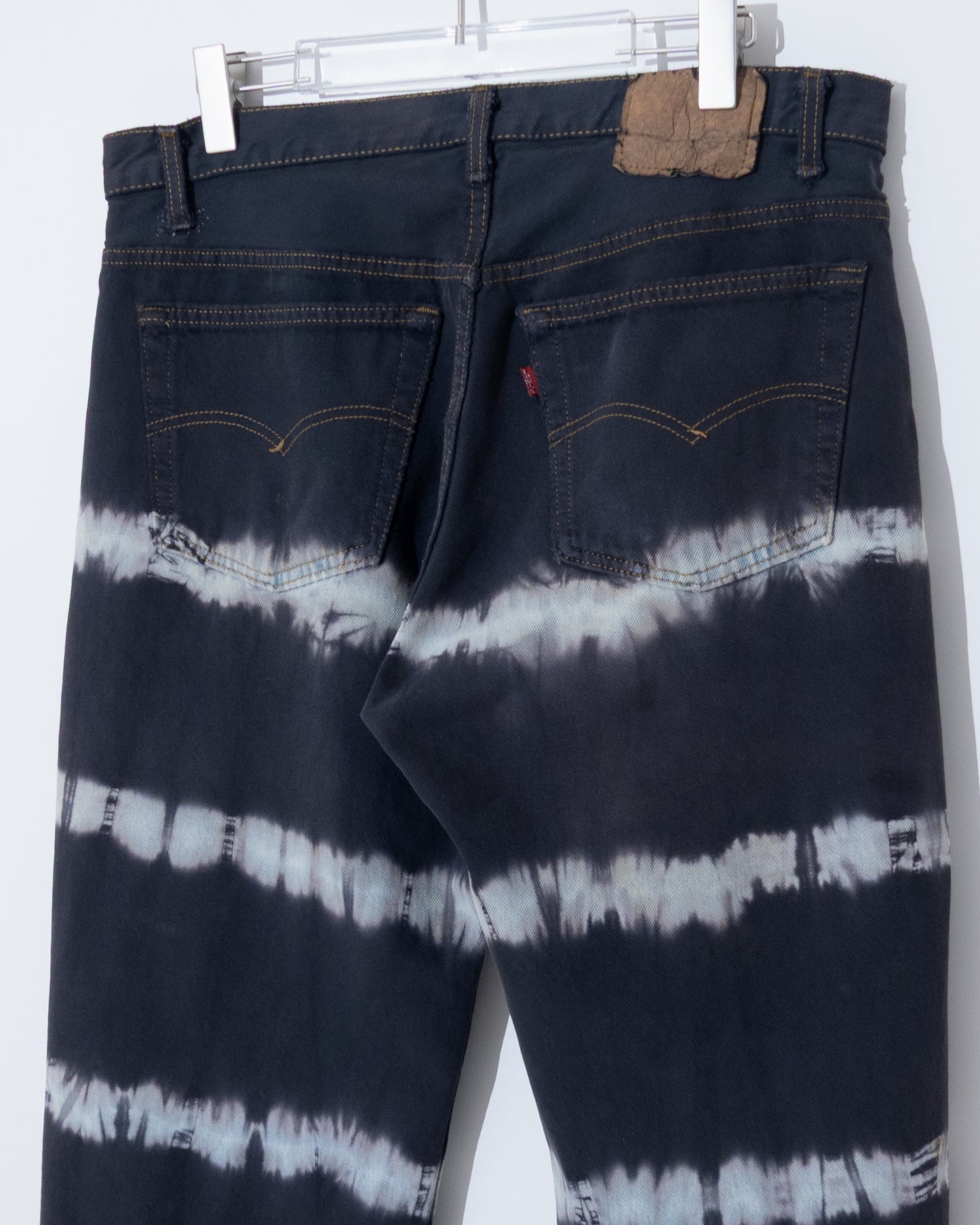 'Levi's' 501 tie dye denim pants