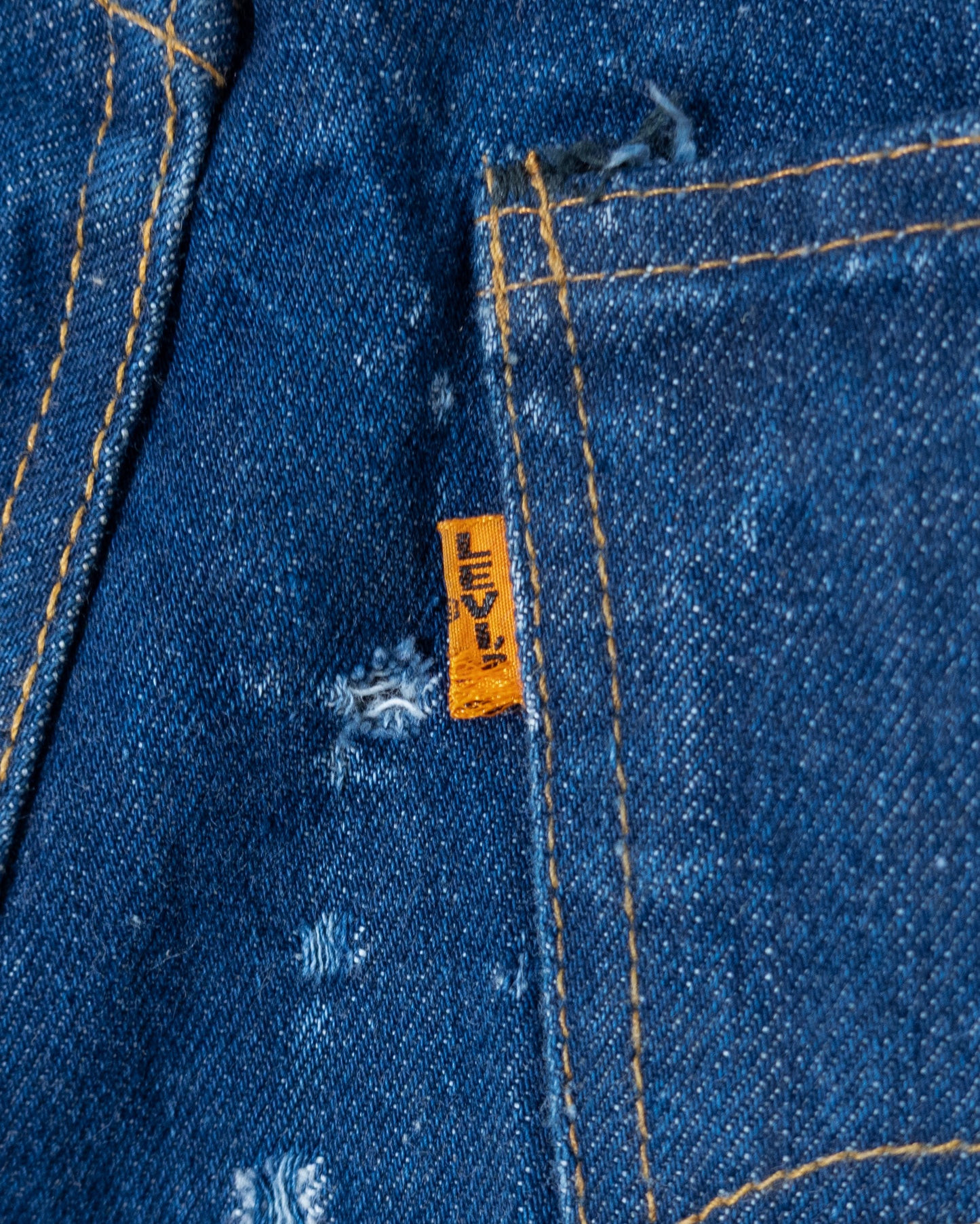 Vintage "Levi's" 646 Big E flare denim pants