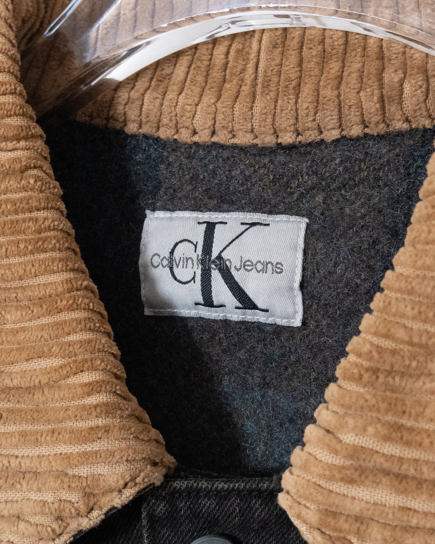 'Calvin Klein Jeans' blanket liner coverall