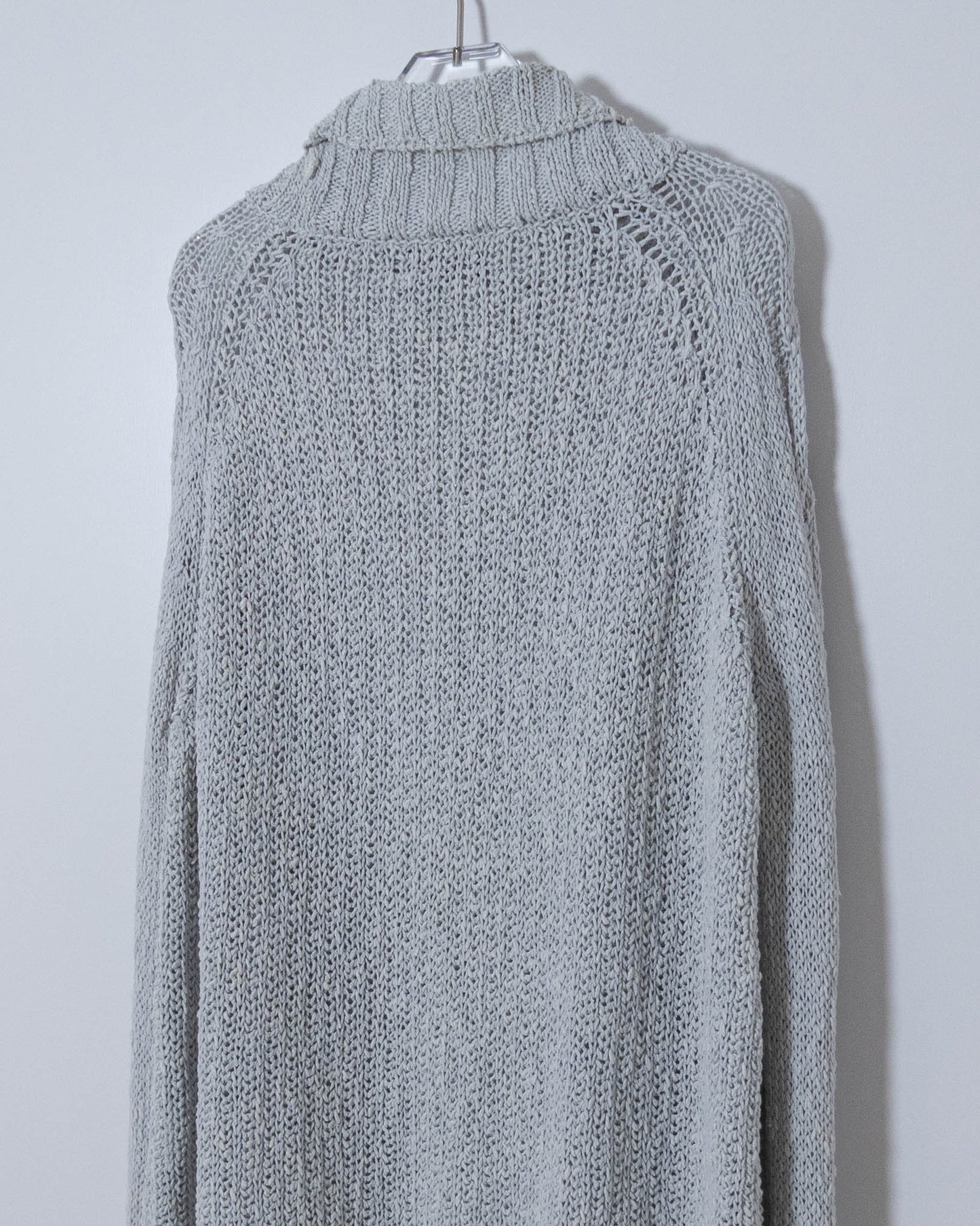 "JOSEPH TRICOT" turtle neck cotton knit sweater