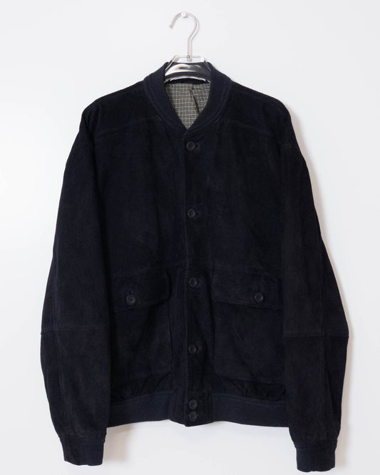 goat suede leather jacket