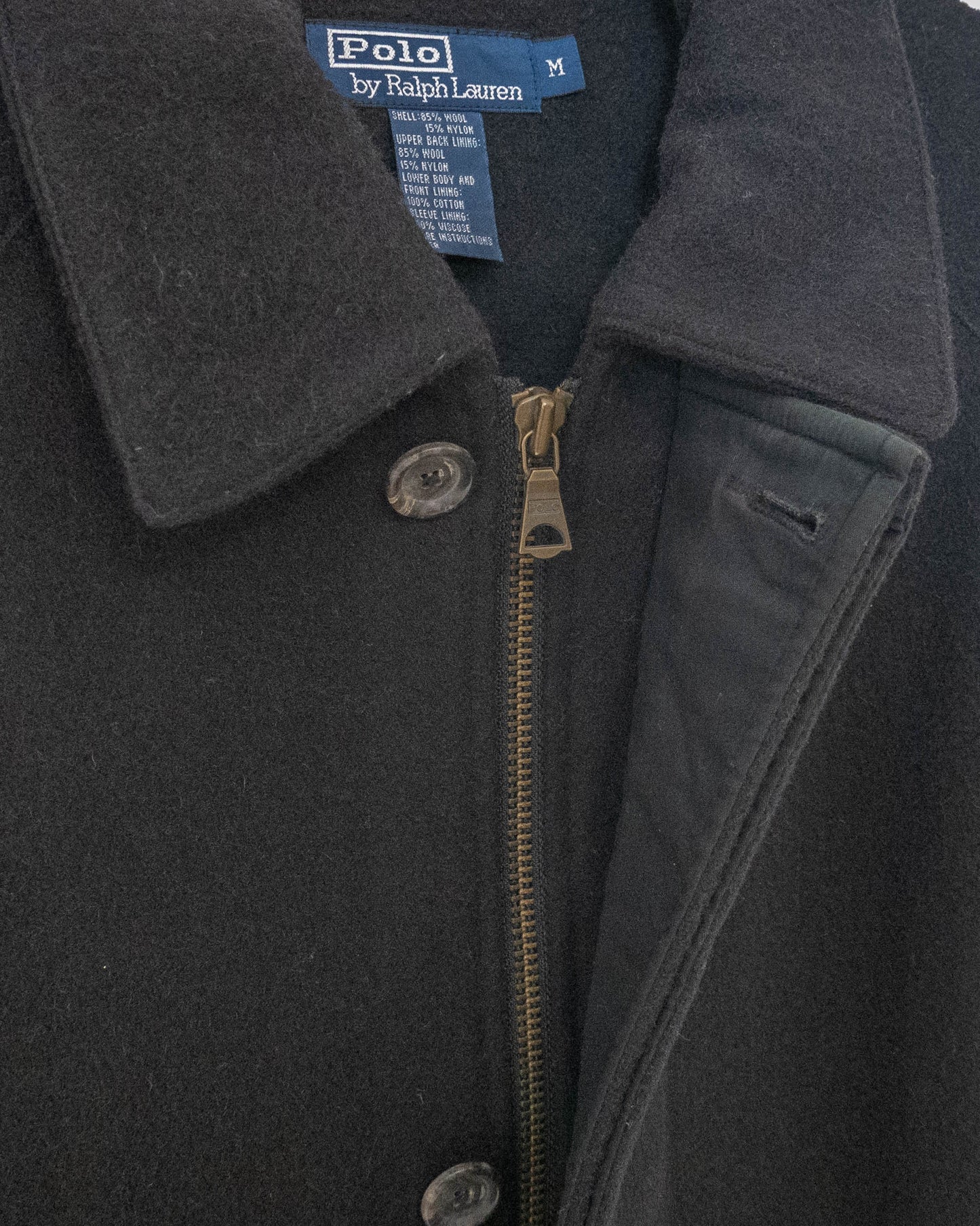 "Polo by Ralph Lauren" wool half coat