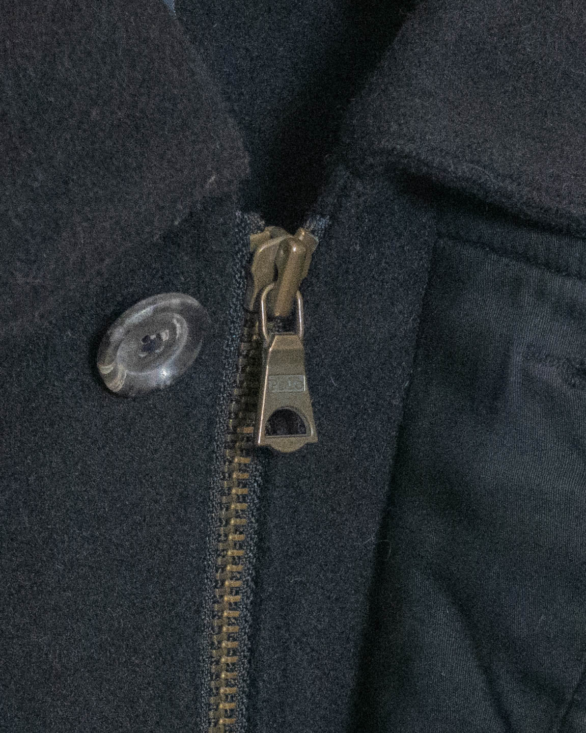 "Polo by Ralph Lauren" wool half coat