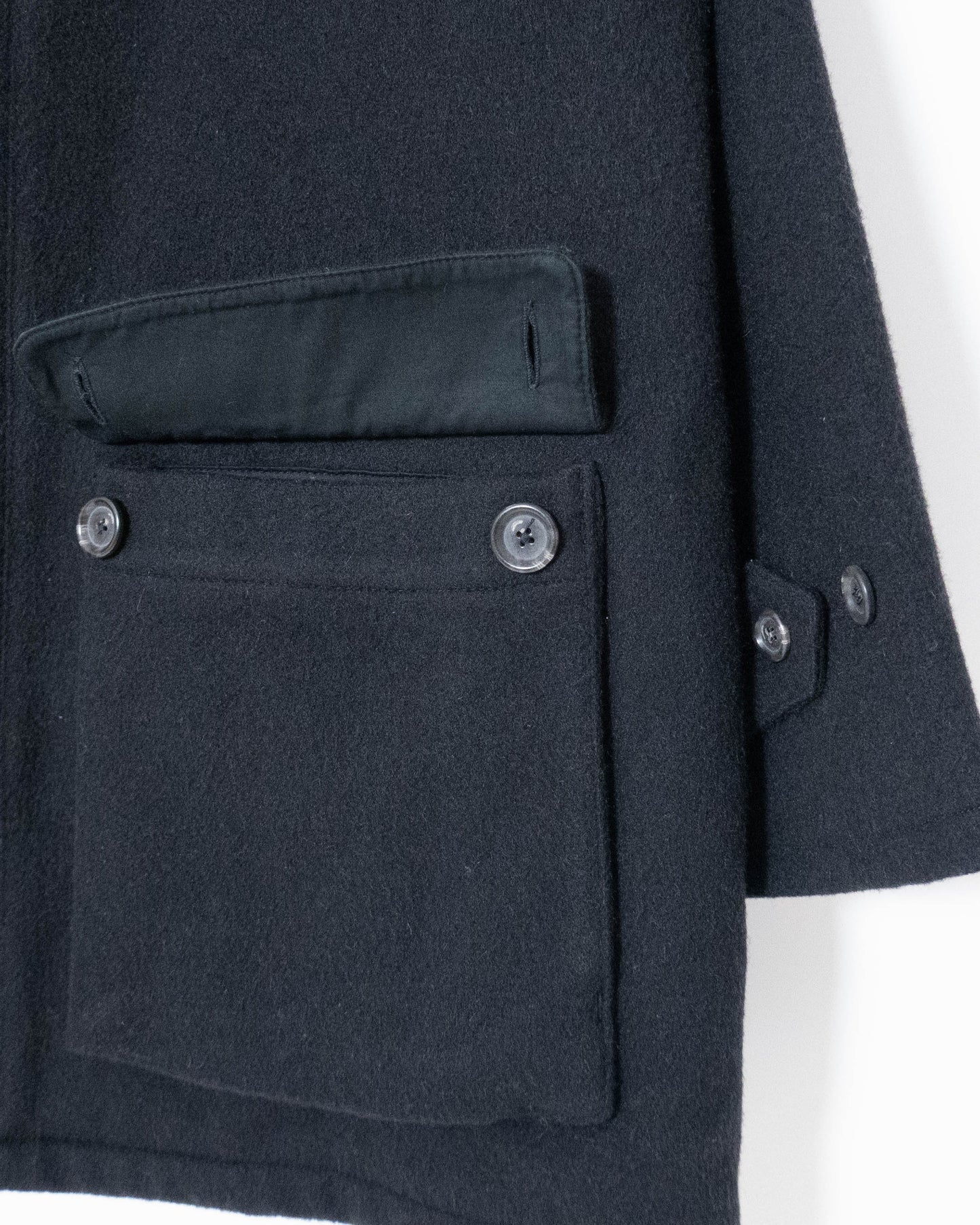 "Polo by Ralph Lauren" wool half coat