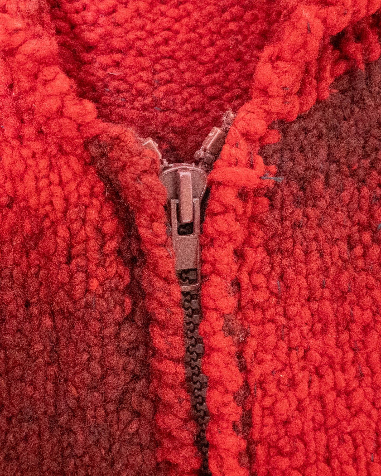 shadow stripe ecuador hand knit jacket